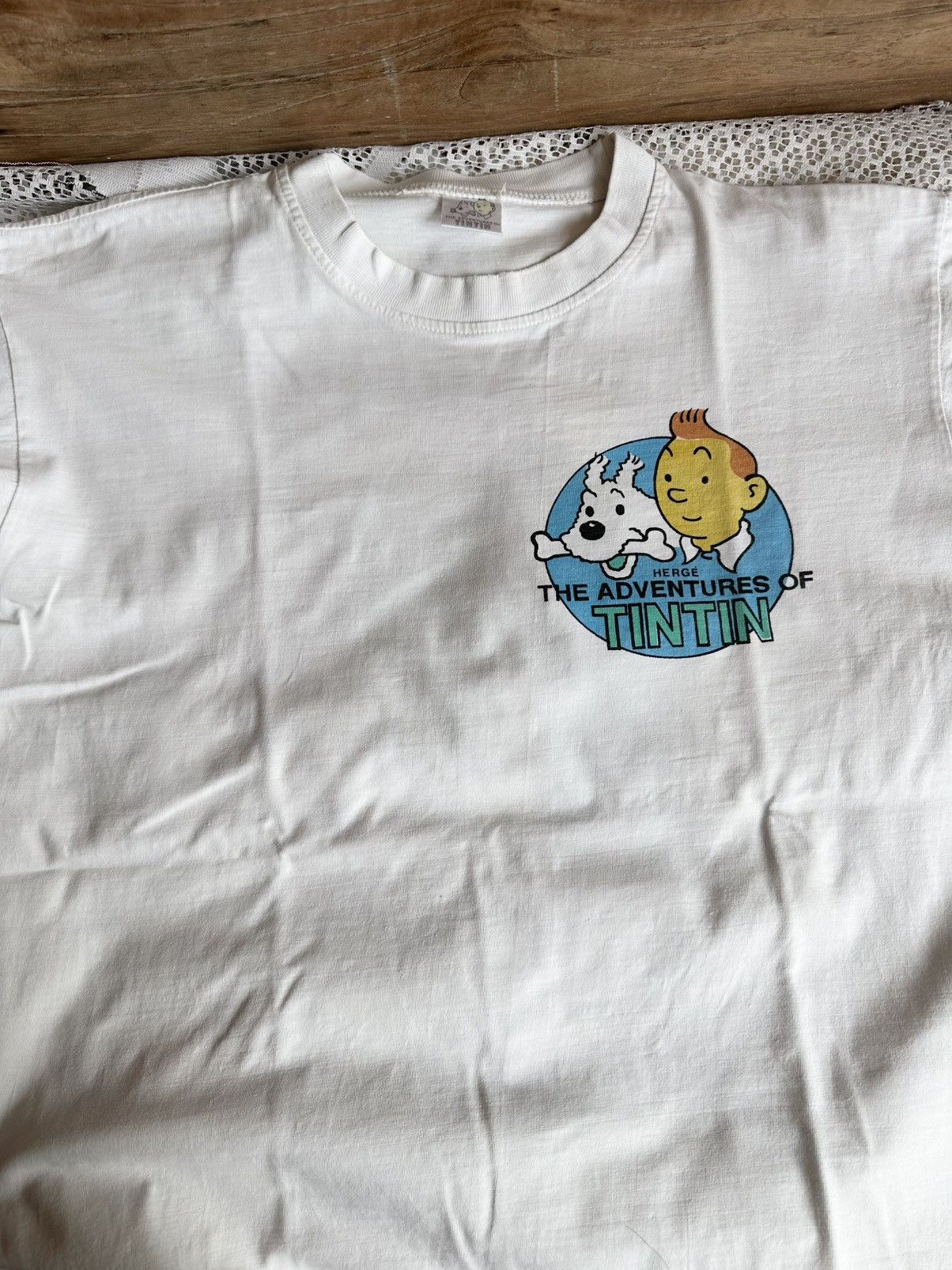 Designer Vintage Tintin the Blue Lotus Size US L / EU 52-54 / 3 - 2 Thumbnail