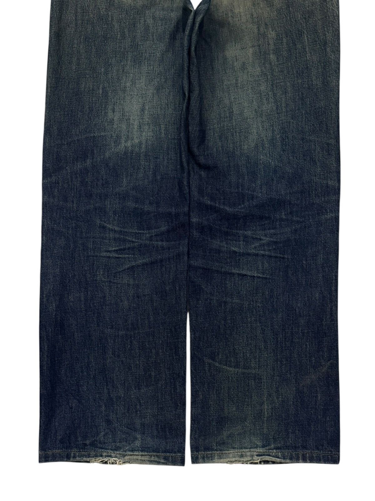 Hanes Vintage Hanes Jeans Made in USA 90s | Vintage Faded | W35 Size US 35 - 7 Thumbnail