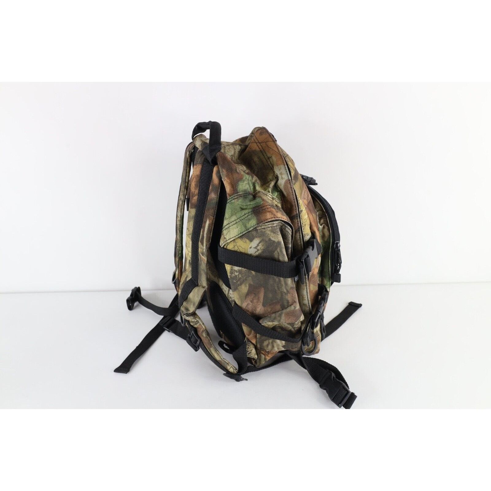 Vintage Vintage 90s Realtree Camouflage Hunting Mini Backpack Bag Size ONE SIZE - 6 Thumbnail