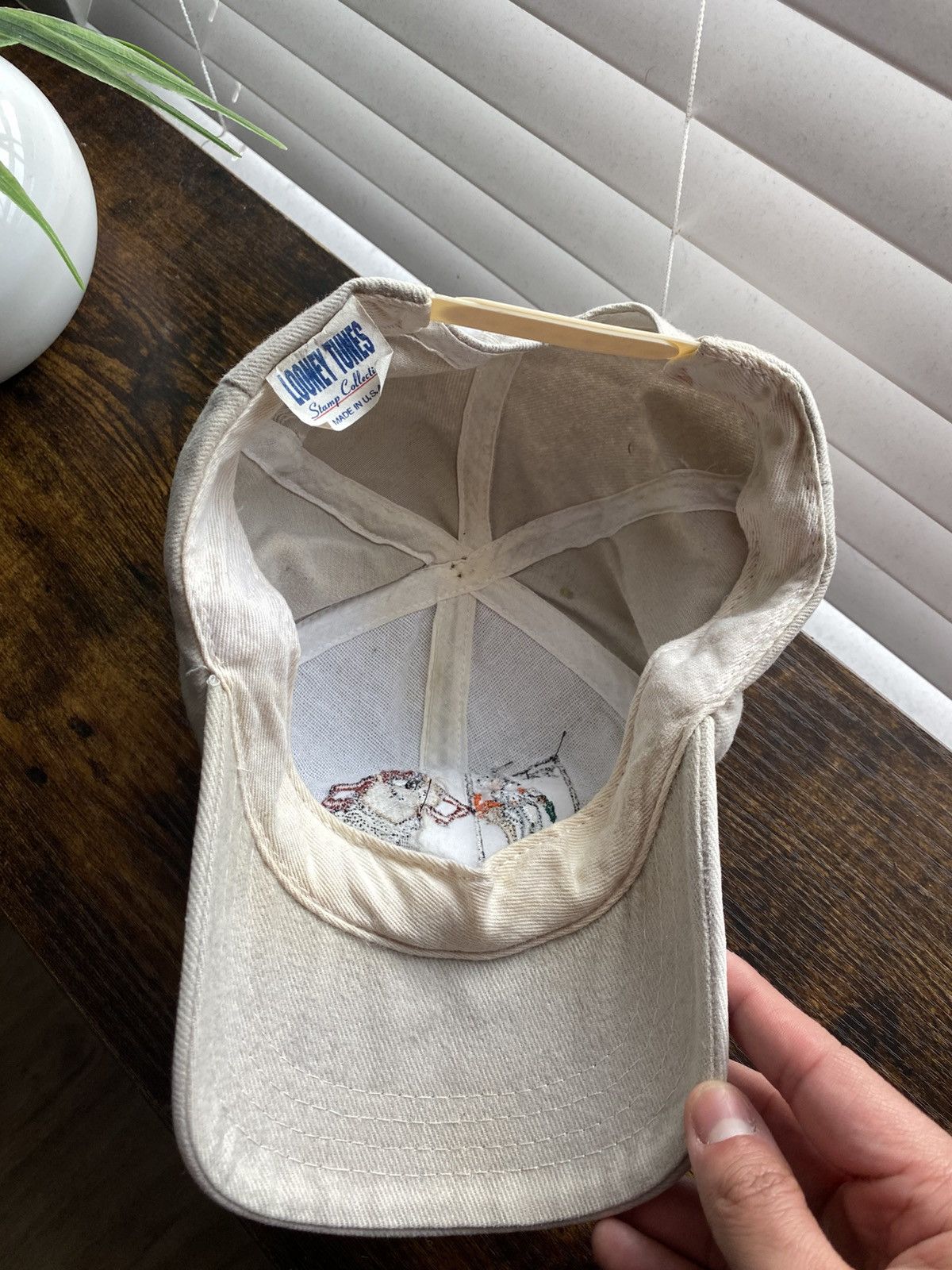 Other Vintage 90s Looney Tunes Bugs Bunny Taz Snapback Hat Size ONE SIZE - 4 Thumbnail