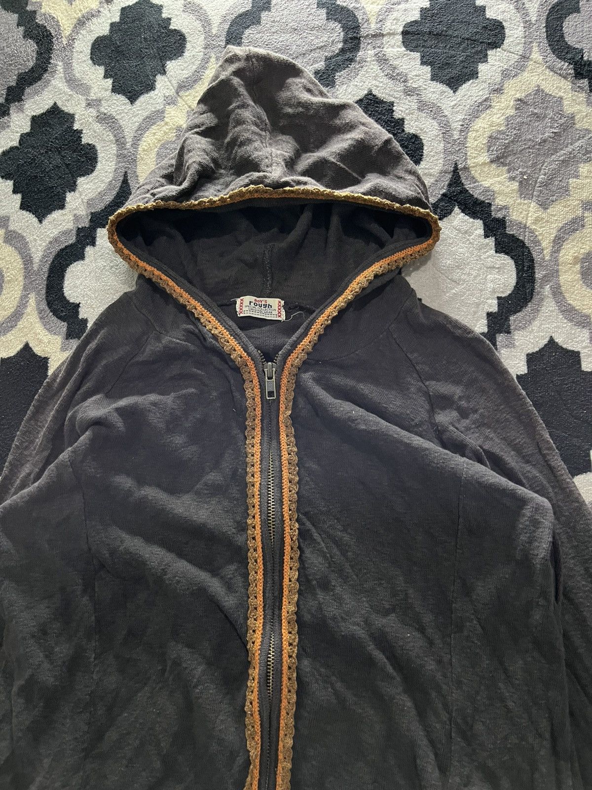 PPFM Rough union made zip hoodie Size US M / EU 48-50 / 2 - 3 Thumbnail