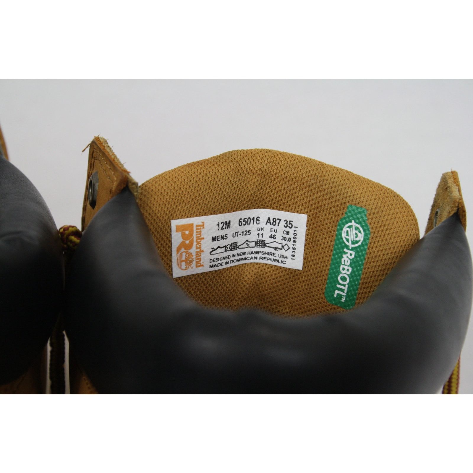 Timberland Timberland Steel Toe Boots Mens 12W Waterproof Work Wheat Size US 12 / EU 45 - 12 Thumbnail