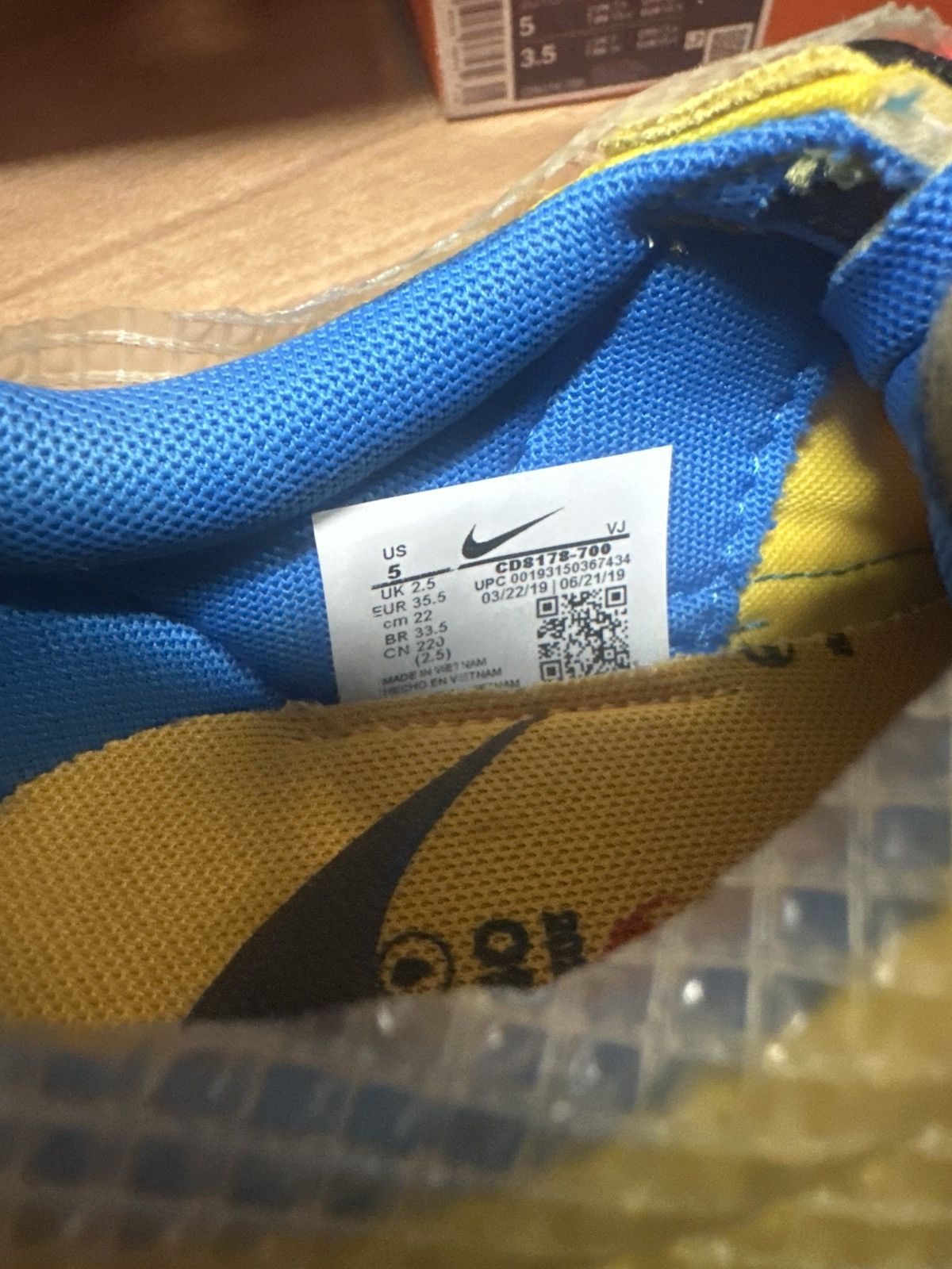 Nike × Off-White Nike Vapor Street x Off-White Low Tour Yellow W Size US 5 / IT 35 - 11 Thumbnail