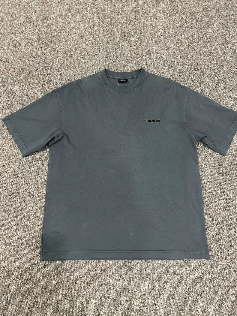 Balenciaga Balenciaga Double B embroidered short sleeve size S Size US S / EU 44-46 / 1 - 1 Thumbnail
