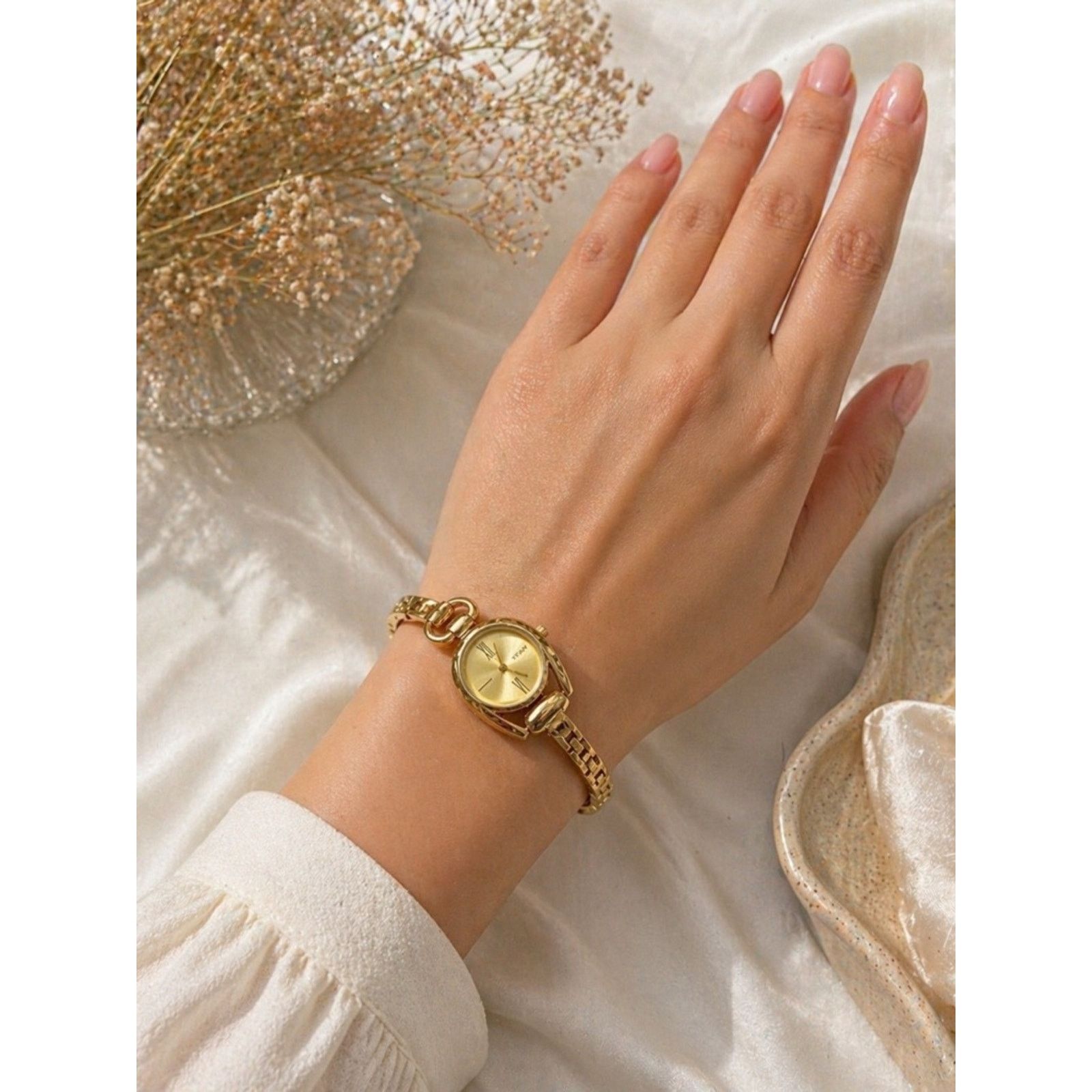 & Other Stories Women's Gold-Tone Bracelet Watch Size ONE SIZE - 6 Thumbnail