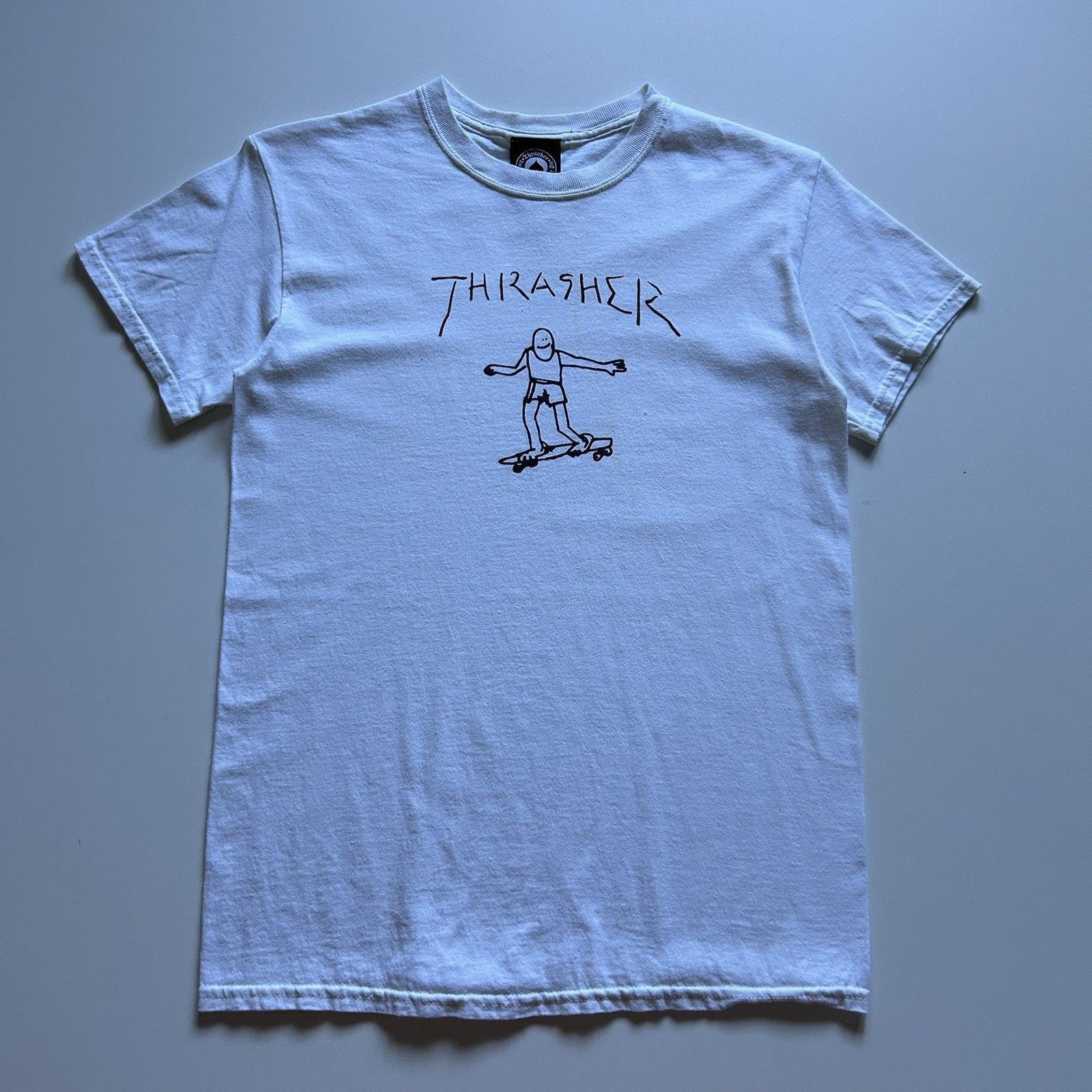 Thrasher Thrasher Magazine T Shirt Small White Skateboarding Rare Size US S / EU 44-46 / 1 - 1 Thumbnail