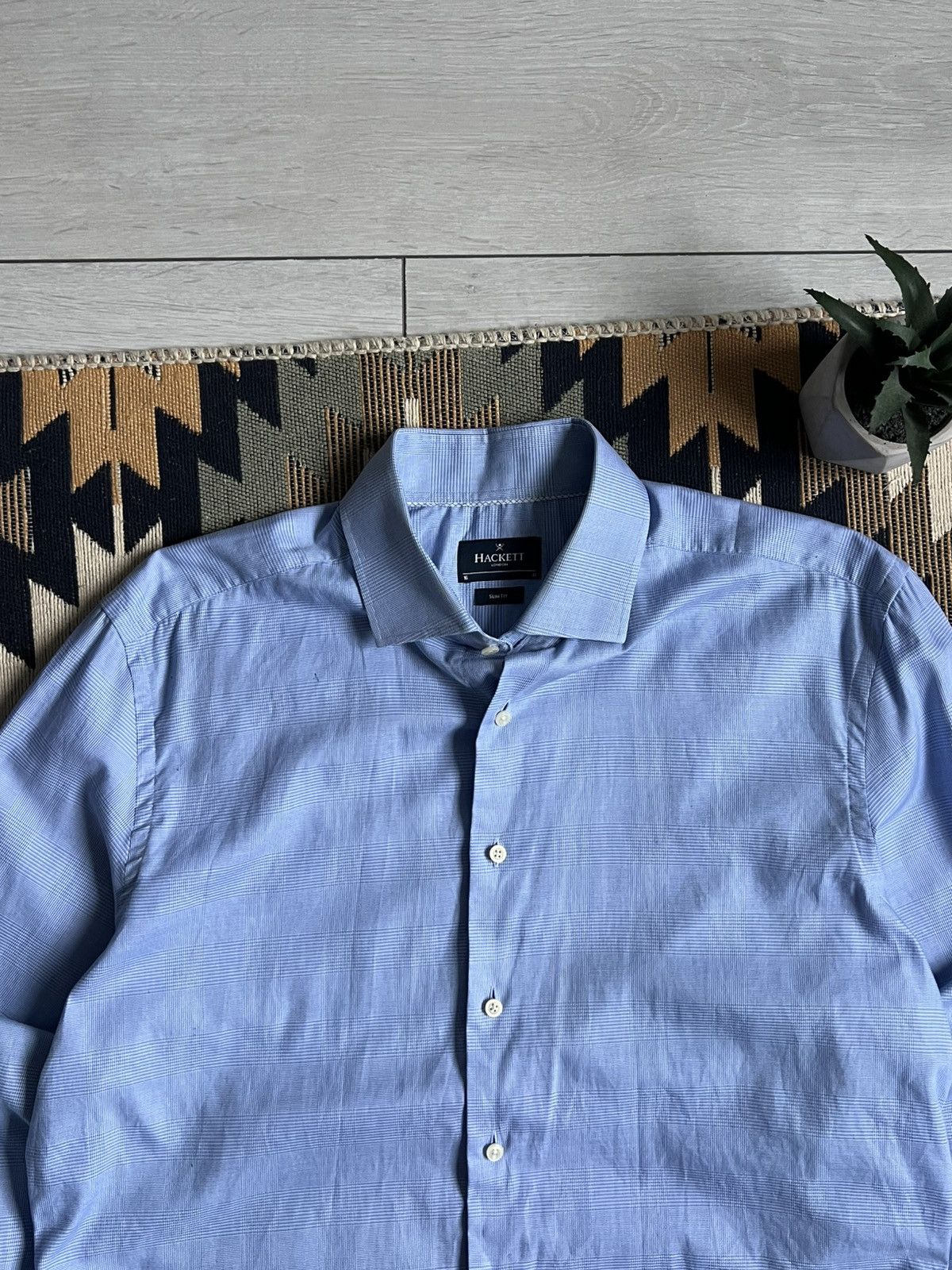 Hackett Hackett London Button Up Luxury Shirt Size US M / EU 48-50 / 2 - 4 Thumbnail