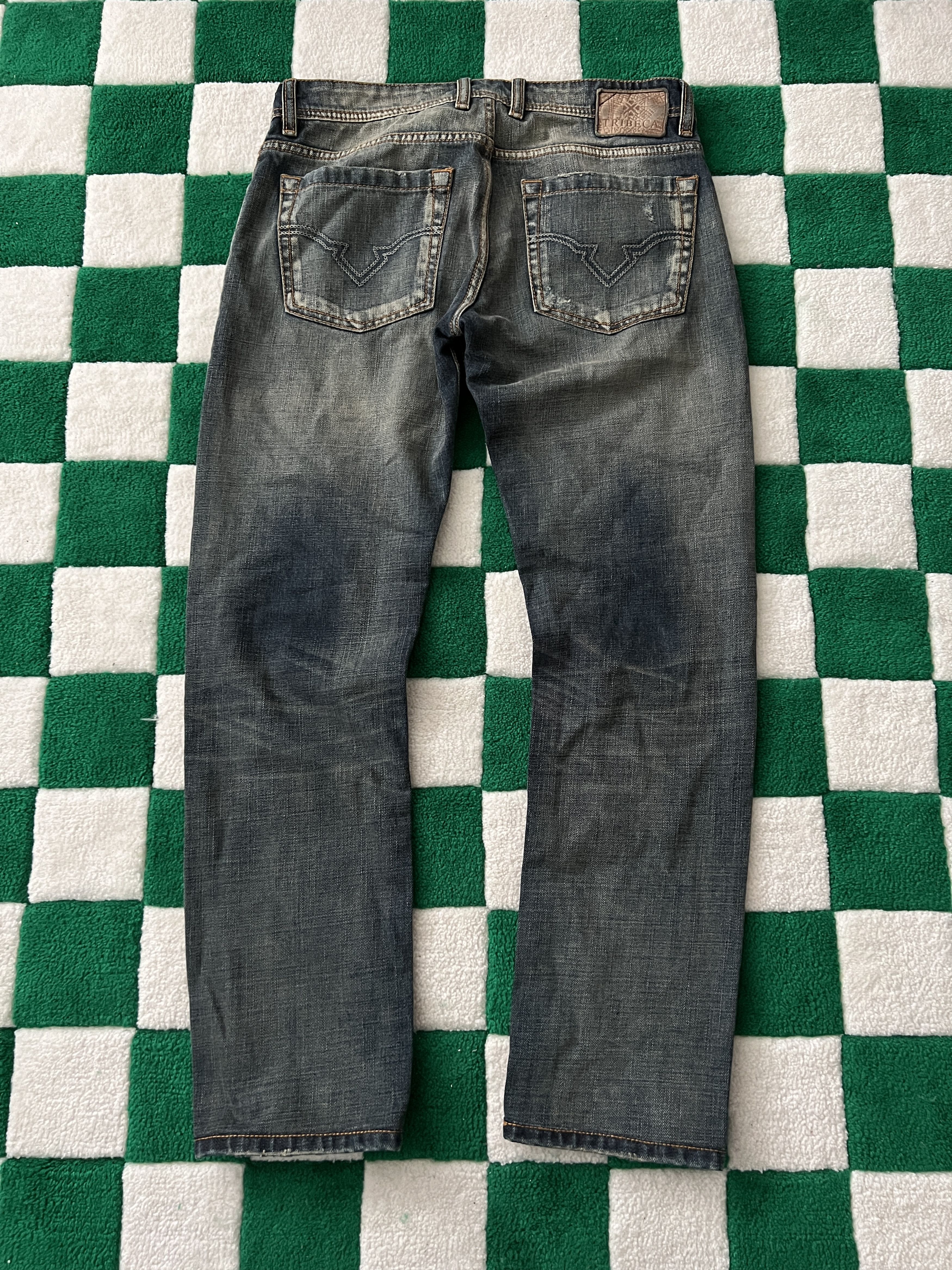 Japanese Brand Vintage Y2K Tribeca New York Japanese Denim Jeans Size US 30 / EU 46 - 1 Thumbnail