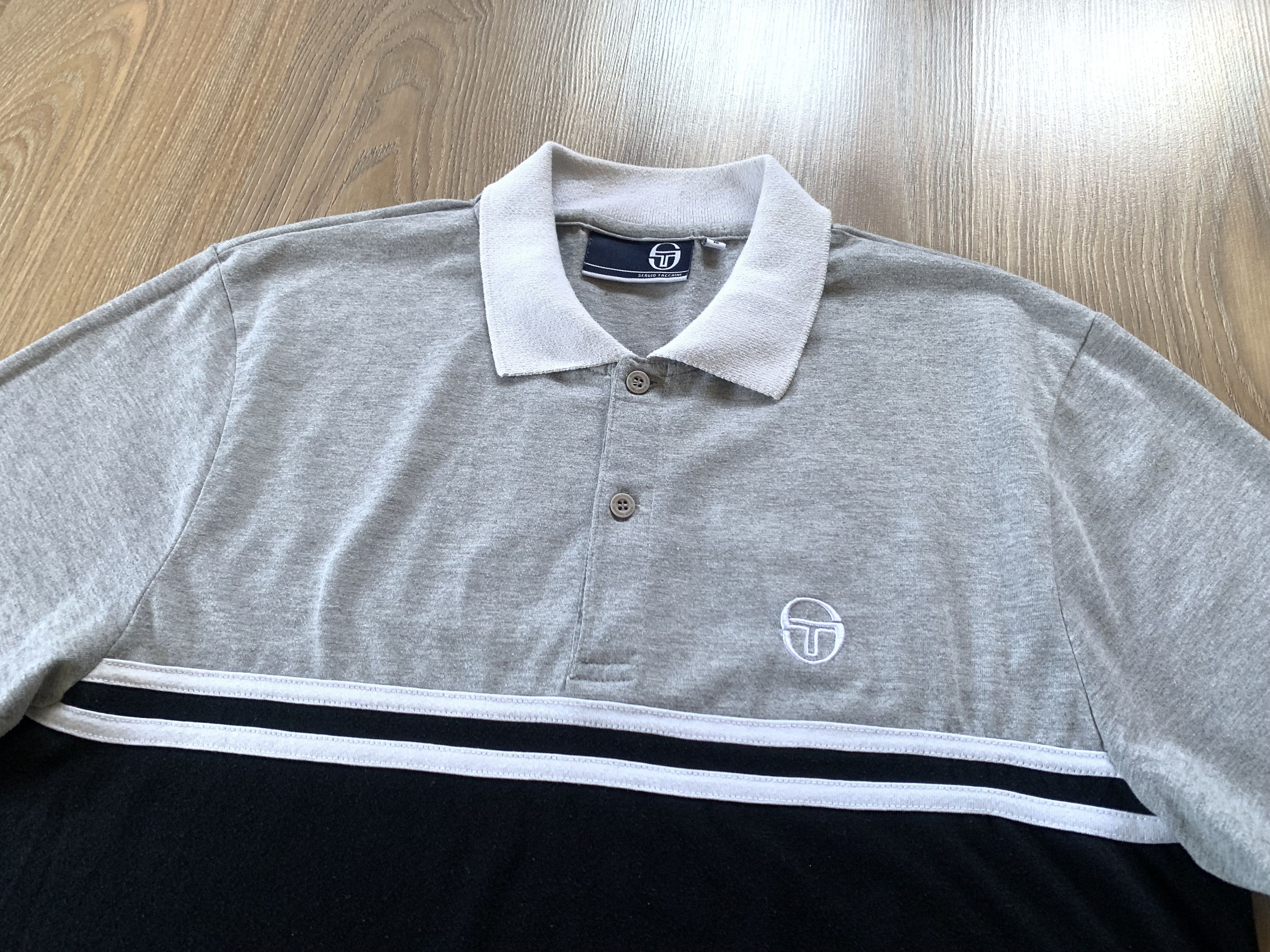 Sergio Tacchini Sergio Tacchini Vintage Men's Cotton Polo T-Shirt Size US M / EU 48-50 / 2 - 4 Thumbnail