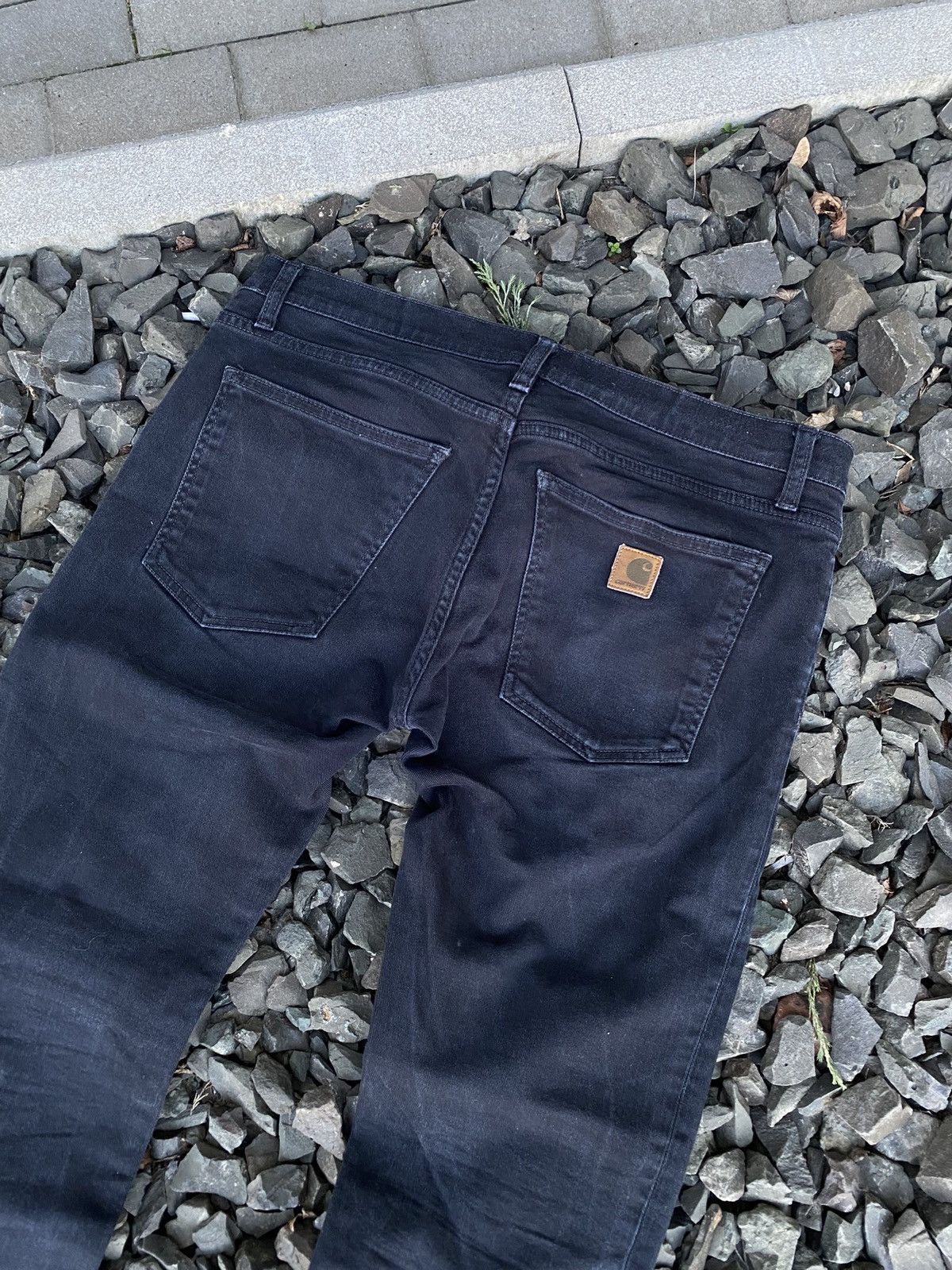 Carhartt × Vintage Vintage denim Carhartt pants black Size US 32 / EU 48 - 3 Thumbnail