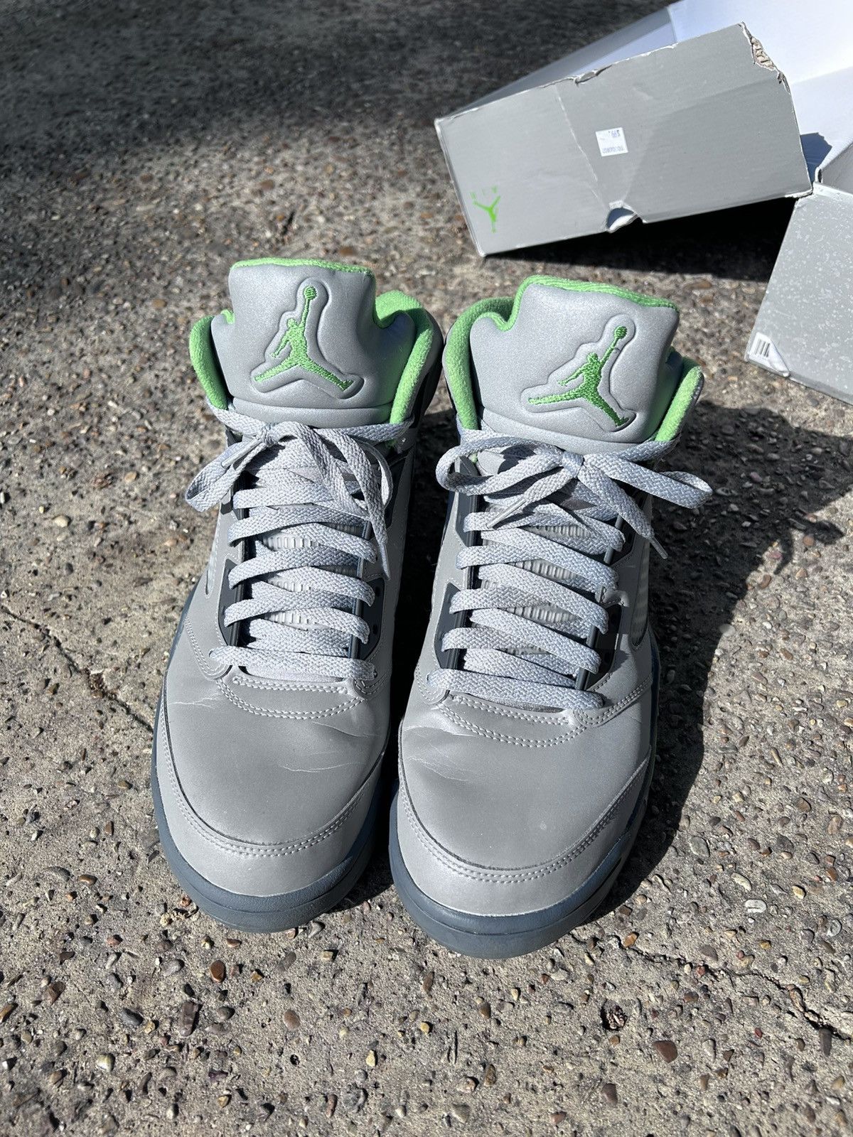 Jordan Brand Retro Jordan 5 green bean (2022) Size US 10.5 / EU 43-44 - 1 Thumbnail