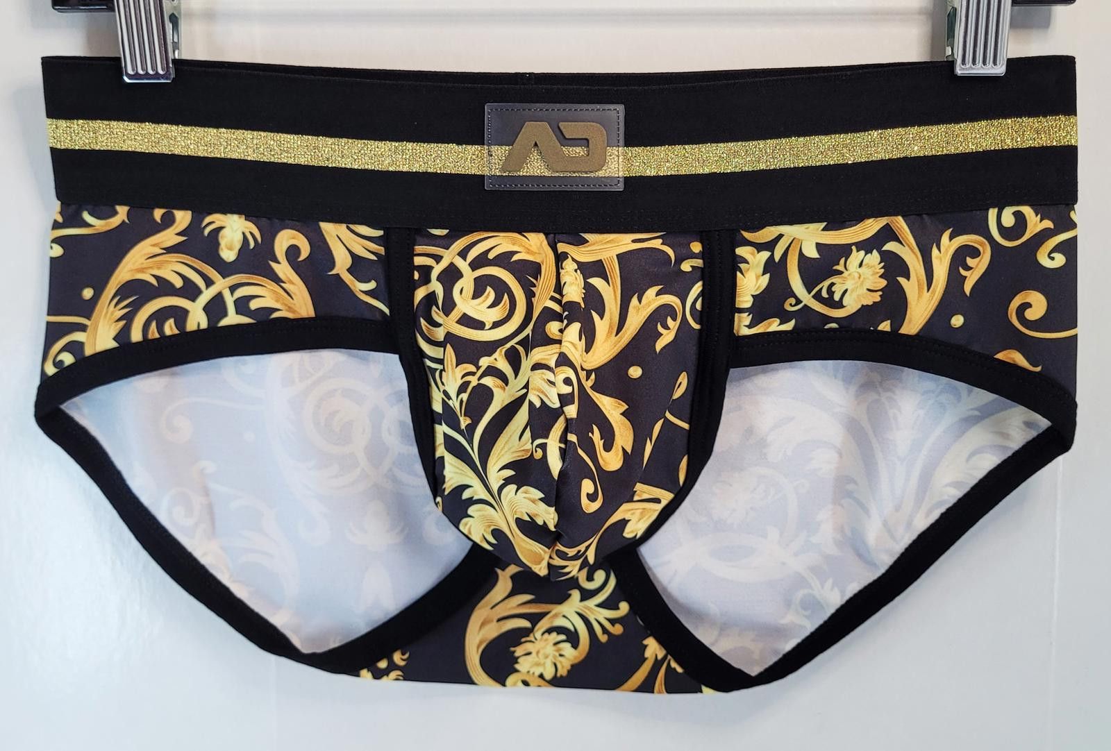 Other ADDICTED Men’s M / 32 Versailles Brief Black & Gold – NEW Size ONE SIZE - 2 Thumbnail