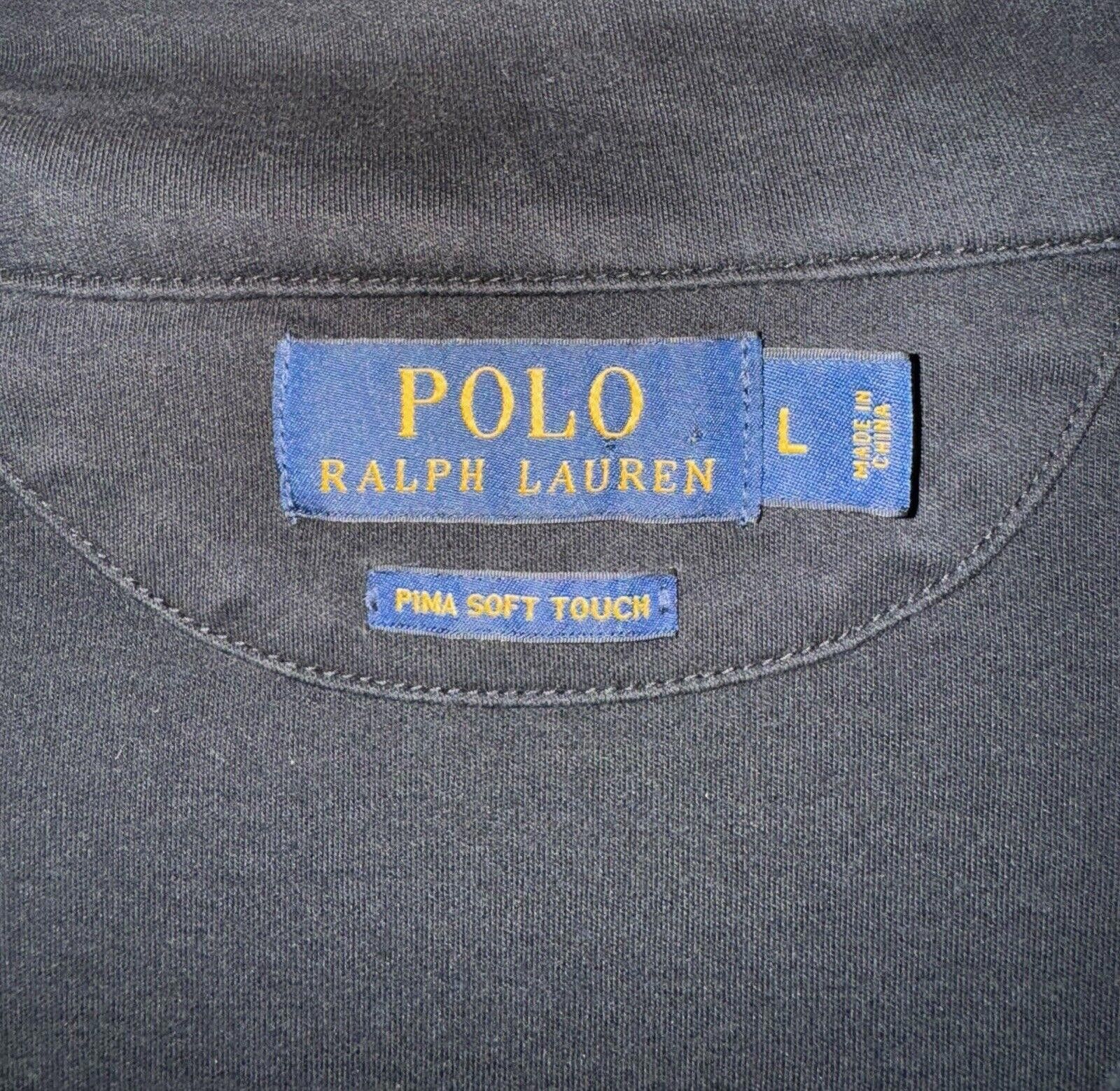 Polo Ralph Lauren Polo Ralph Lauren Pima Soft Touch 1/4 Zip Sweater L Size US L / EU 52-54 / 3 - 7 Thumbnail