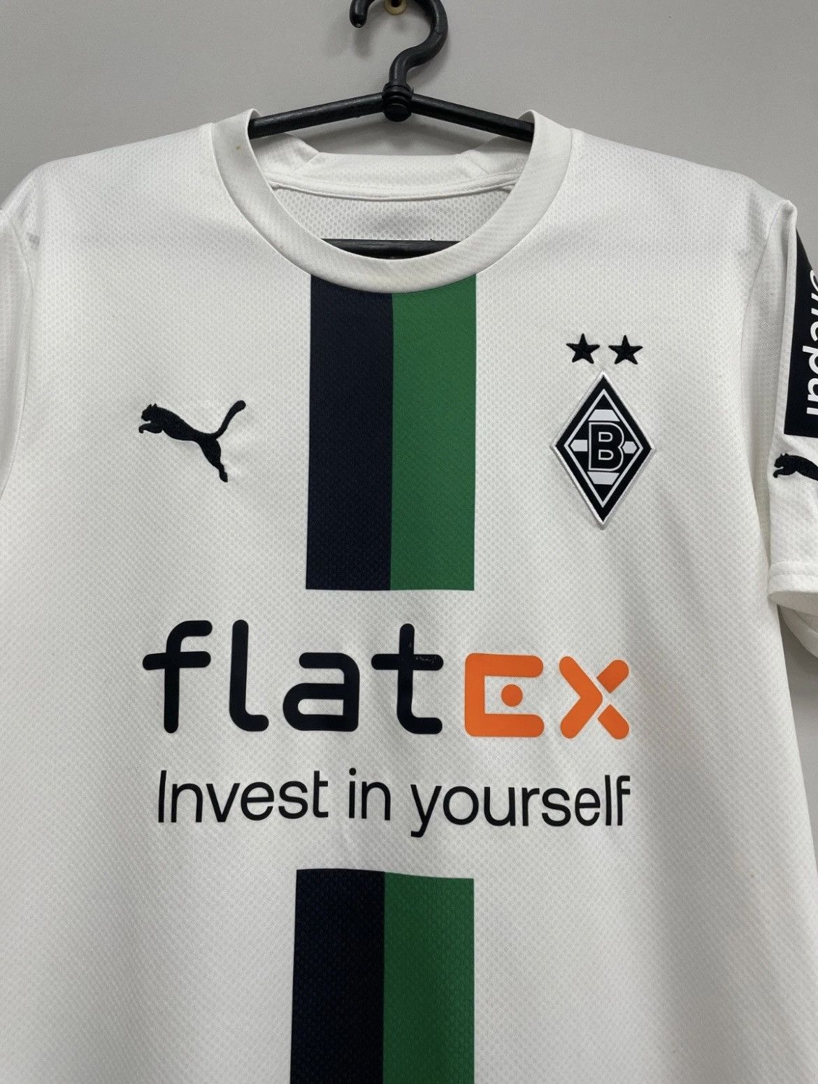 Puma Borussia Monchengladbach 2022/2023 Home Football Shirt Puma Size US S / EU 44-46 / 1 - 3 Thumbnail