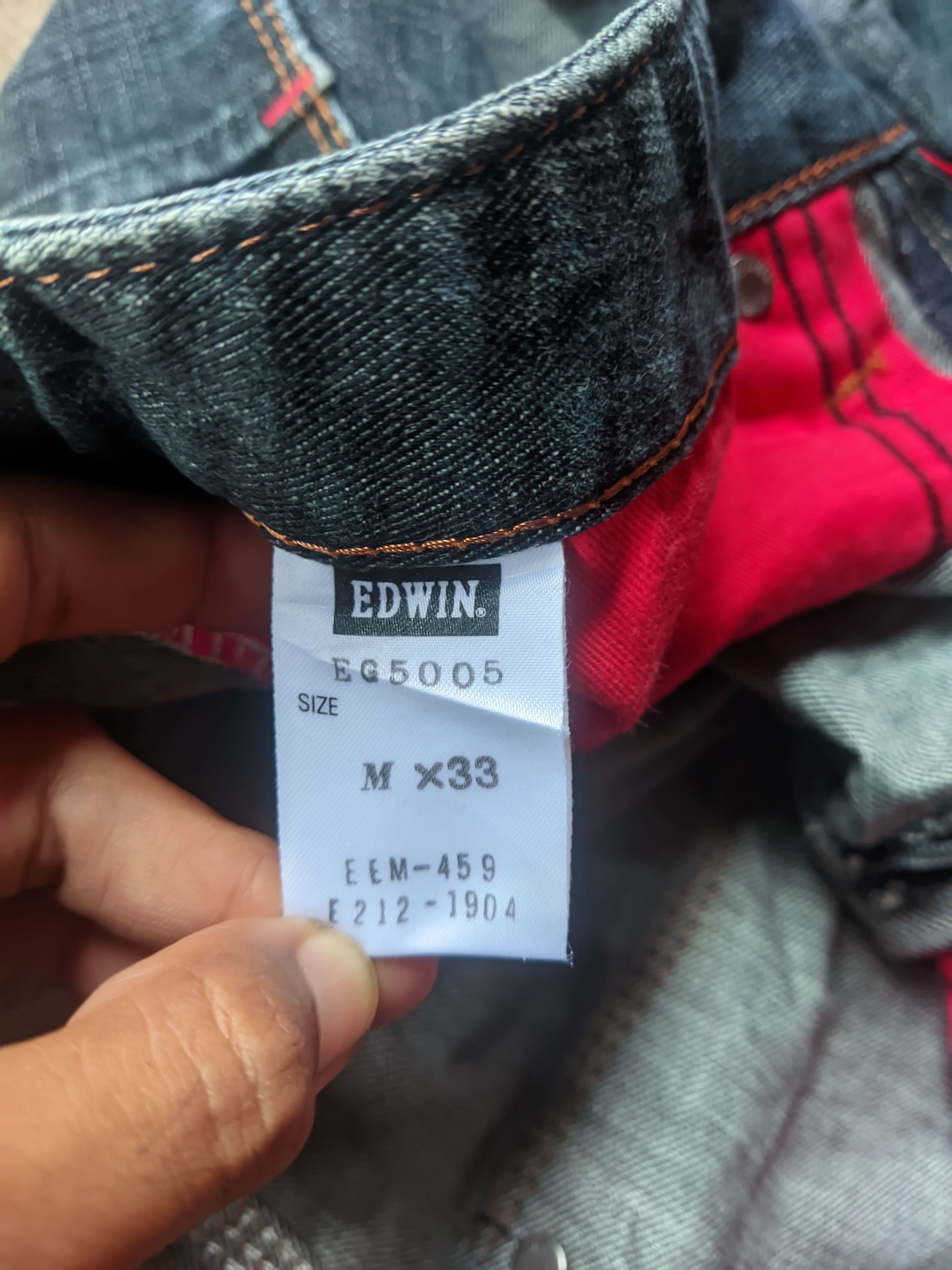 Edwin Jeans Edwin Functions Dark Blue Size US 32 / EU 48 - 7 Thumbnail