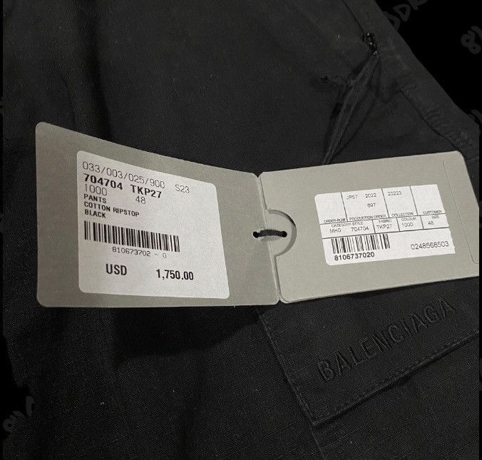 Balenciaga Balenciaga Ripstop Jeans (48) Size US 44 / EU 60 - 5 Thumbnail