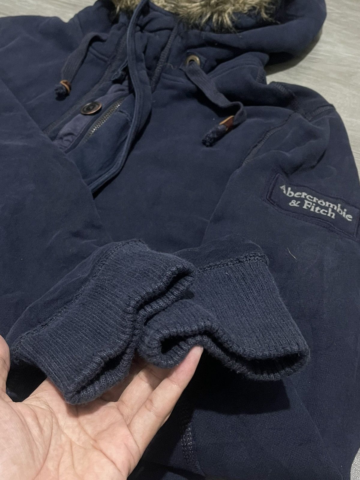 Abercrombie & Fitch Vintage🔥Abercrombie & Fitch Fauxfur Rare. Size US XL / EU 56 / 4 - 9 Thumbnail