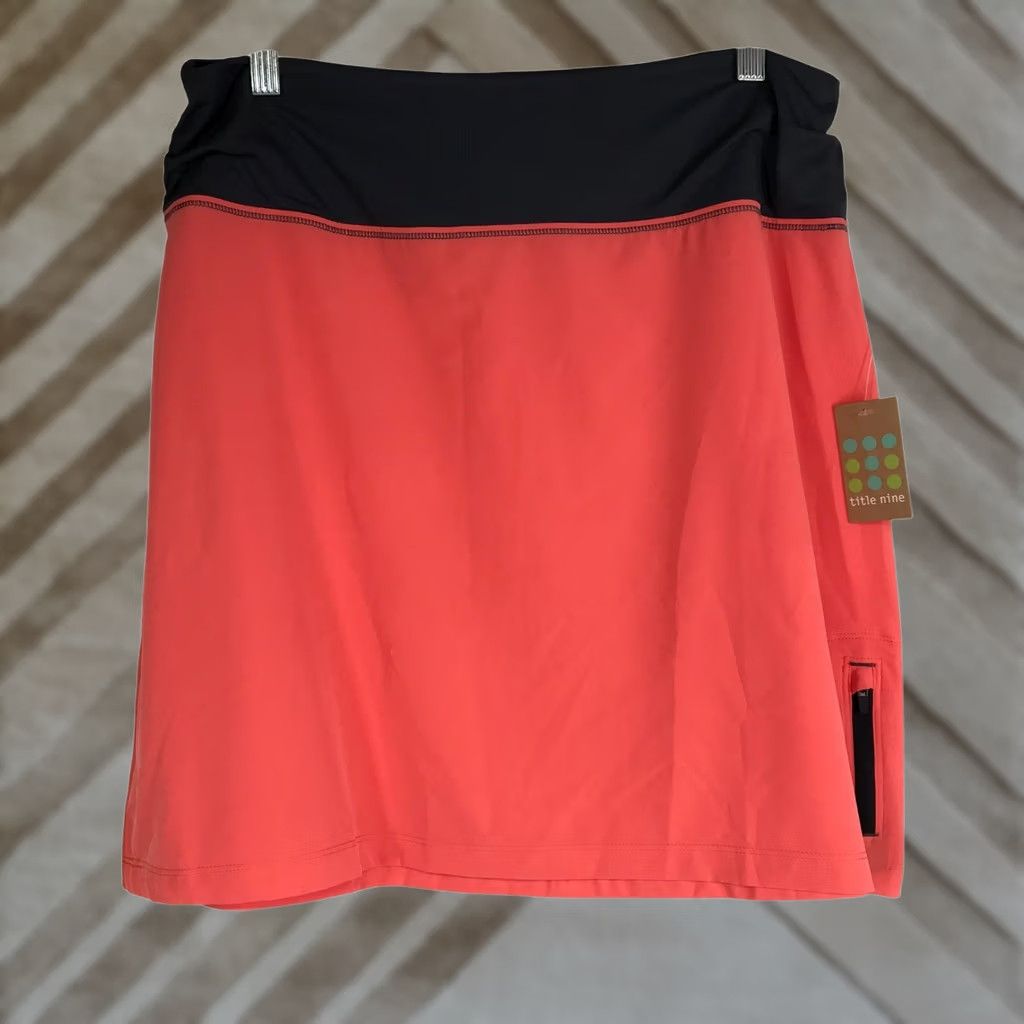 Vintage VINTAGE Title Nine Coral Athletic Skirt Shorts Womens M Size 32" / US 10 / IT 46 - 1 Thumbnail
