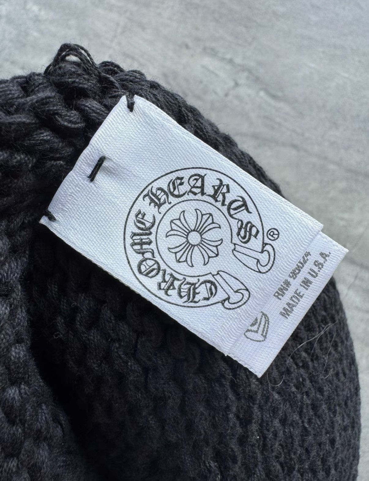 Chrome Hearts Chrome Hearts Cross Patch Beanie Size ONE SIZE - 5 Thumbnail