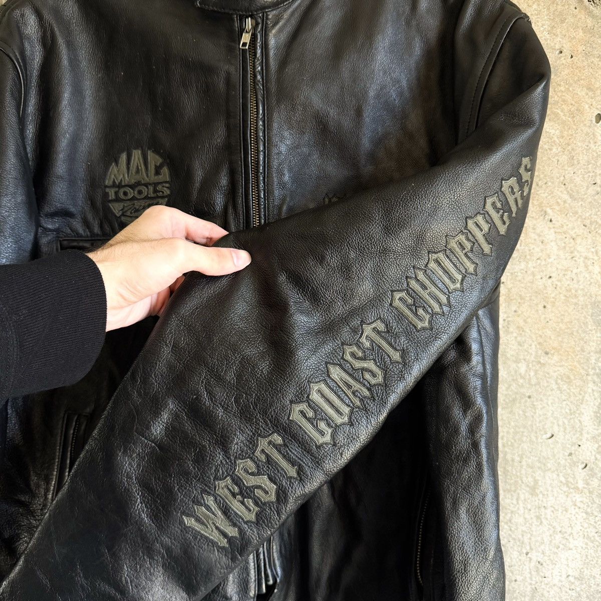 West Coast Choppers Vintage WEST COAST CHOPPERS Jesse James WCC Leather Jacket Size US XL / EU 56 / 4 - 8 Thumbnail