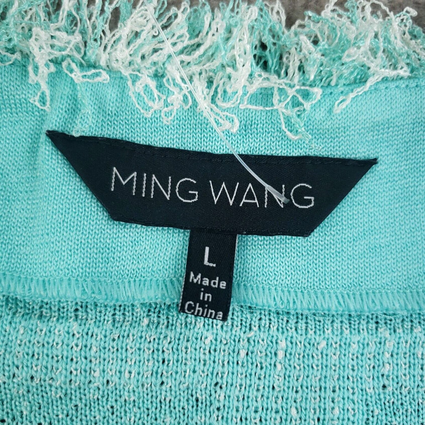 Vintage Womens Blue Sweater Large Extra Large Ming Wang Cardigan Size L / US 10 / IT 46 - 5 Thumbnail