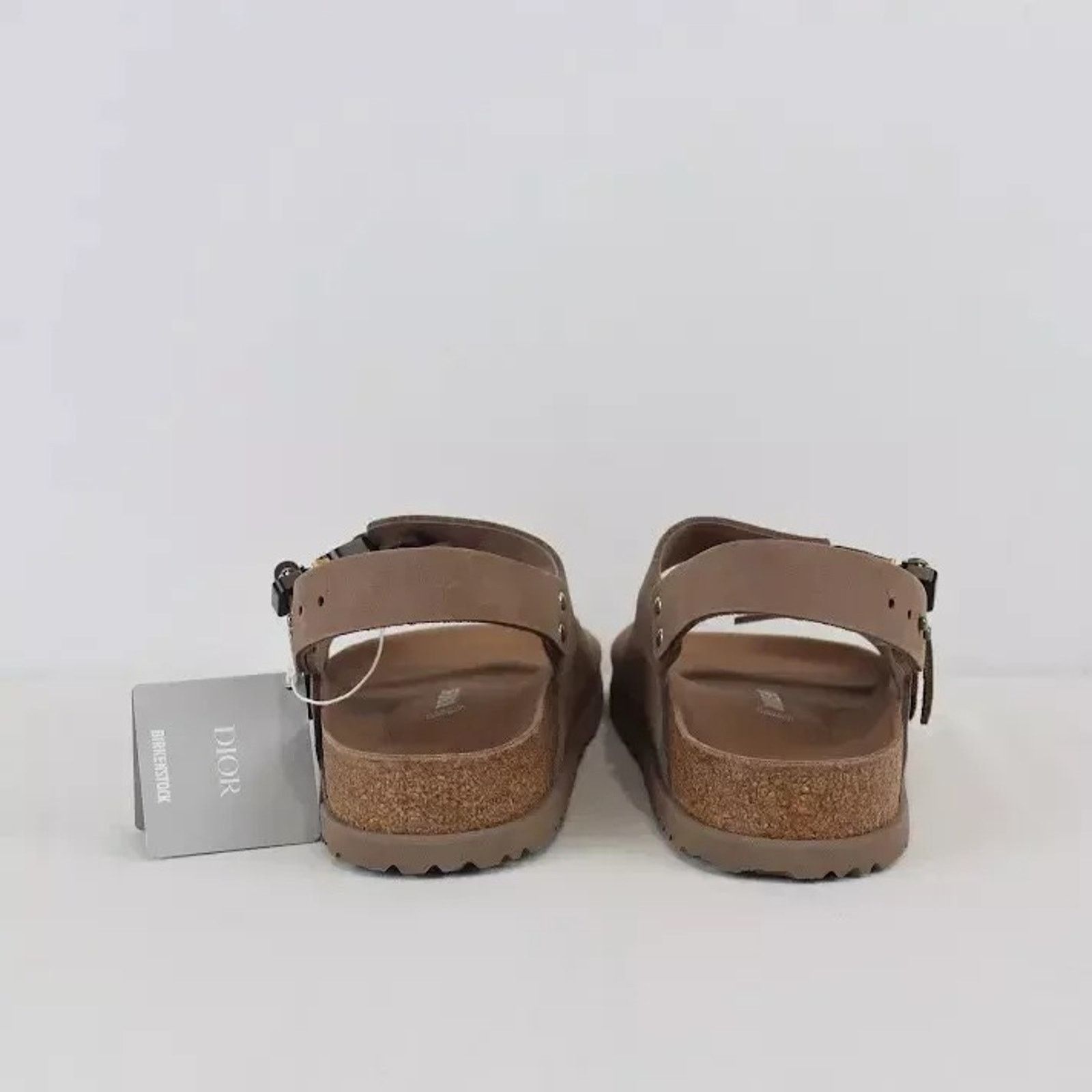Birkenstock × Dior o1rshd1 M-Milano Slipper Sandal in Brown Size US 12 / EU 45 - 3 Thumbnail