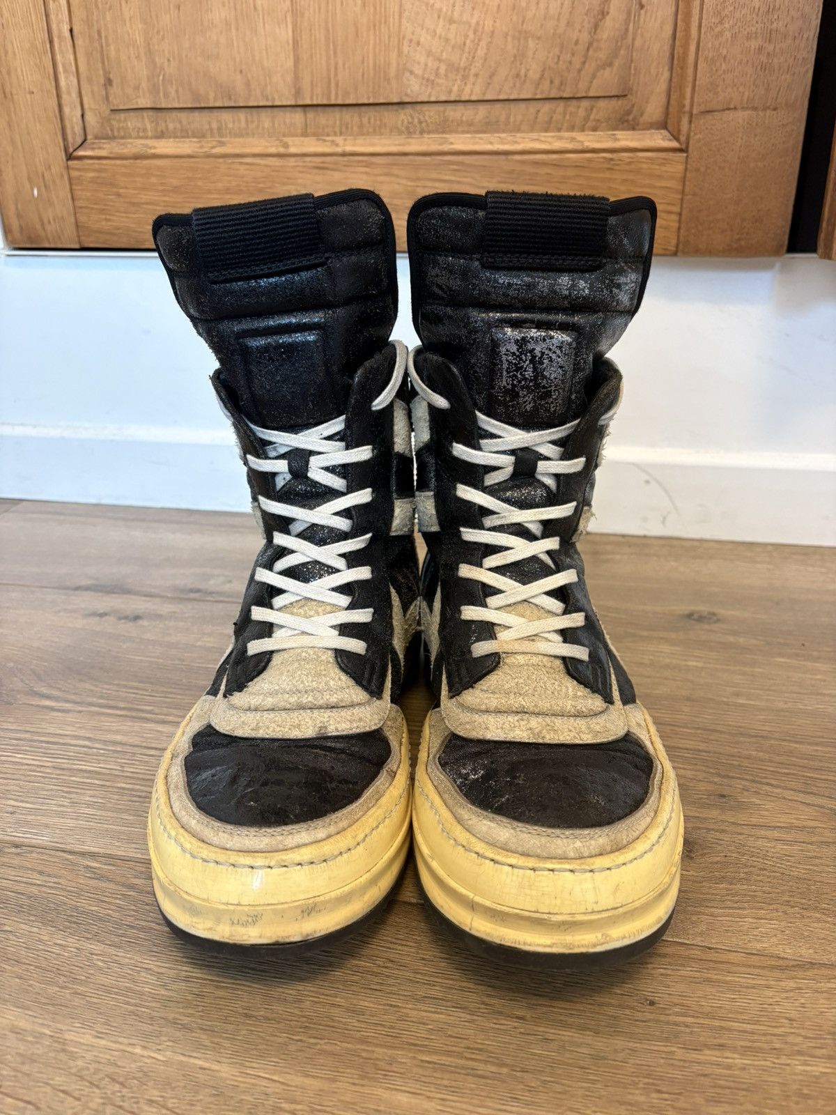 Rick Owens Rick Owens Mohawk Dunks 41-42 Size US 9 / EU 42 - 2 Thumbnail