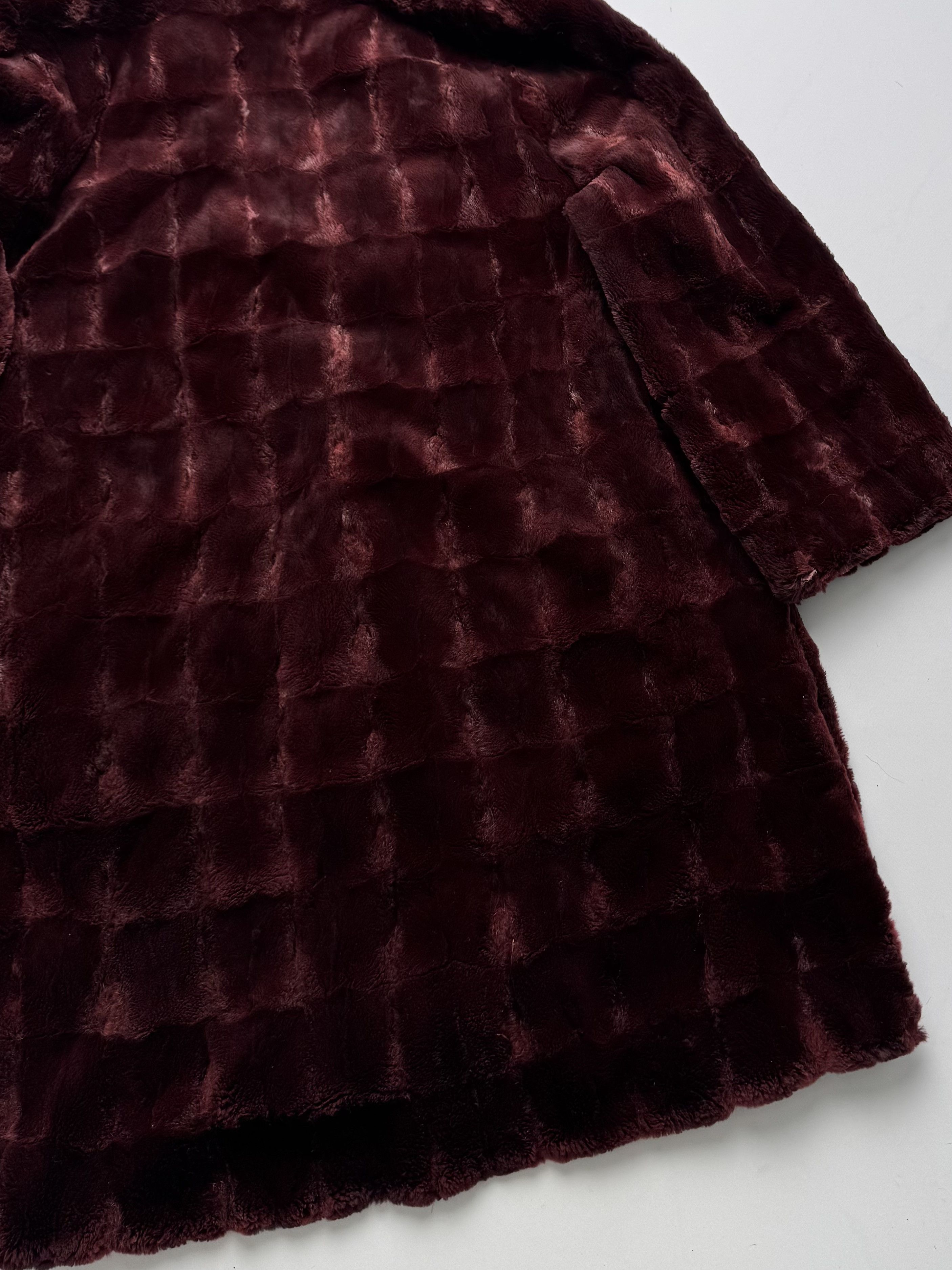 Vintage Vintage Real Fur Coat With Hood B8(V414)E2 Size M / US 6-8 / IT 42-44 - 23 Thumbnail