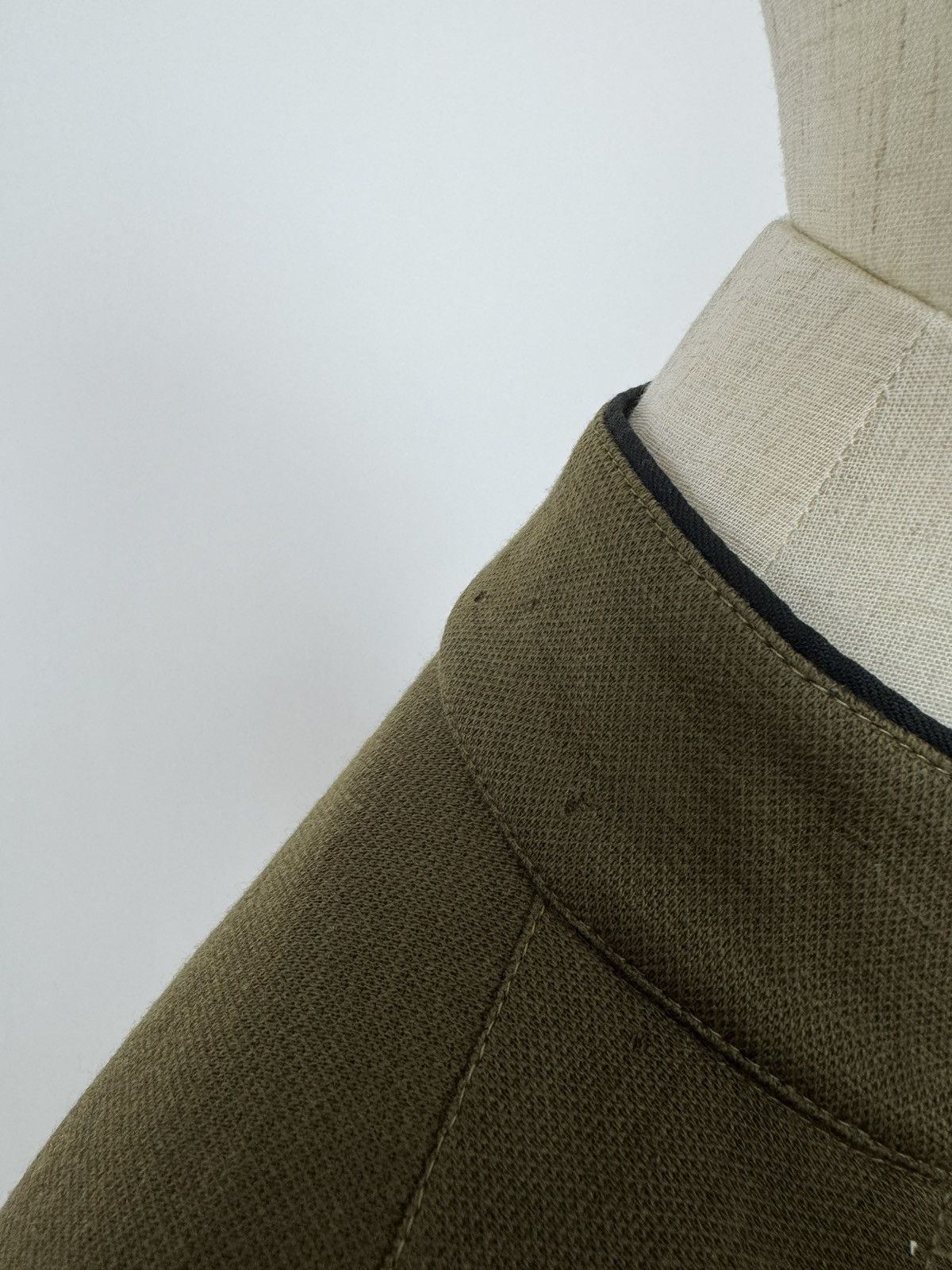 Guy Laroche × Vintage GUY LAROCHE diffusion Paris Vintage Wool Kaftan Dress Size XS / US 0-2 / IT 36-38 - 8 Thumbnail