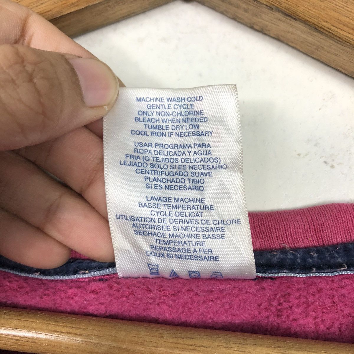Japanese Brand 📌Vintage Sweatshirt Cropped Design Reebok Rich Pink Size US L / EU 52-54 / 3 - 14 Thumbnail