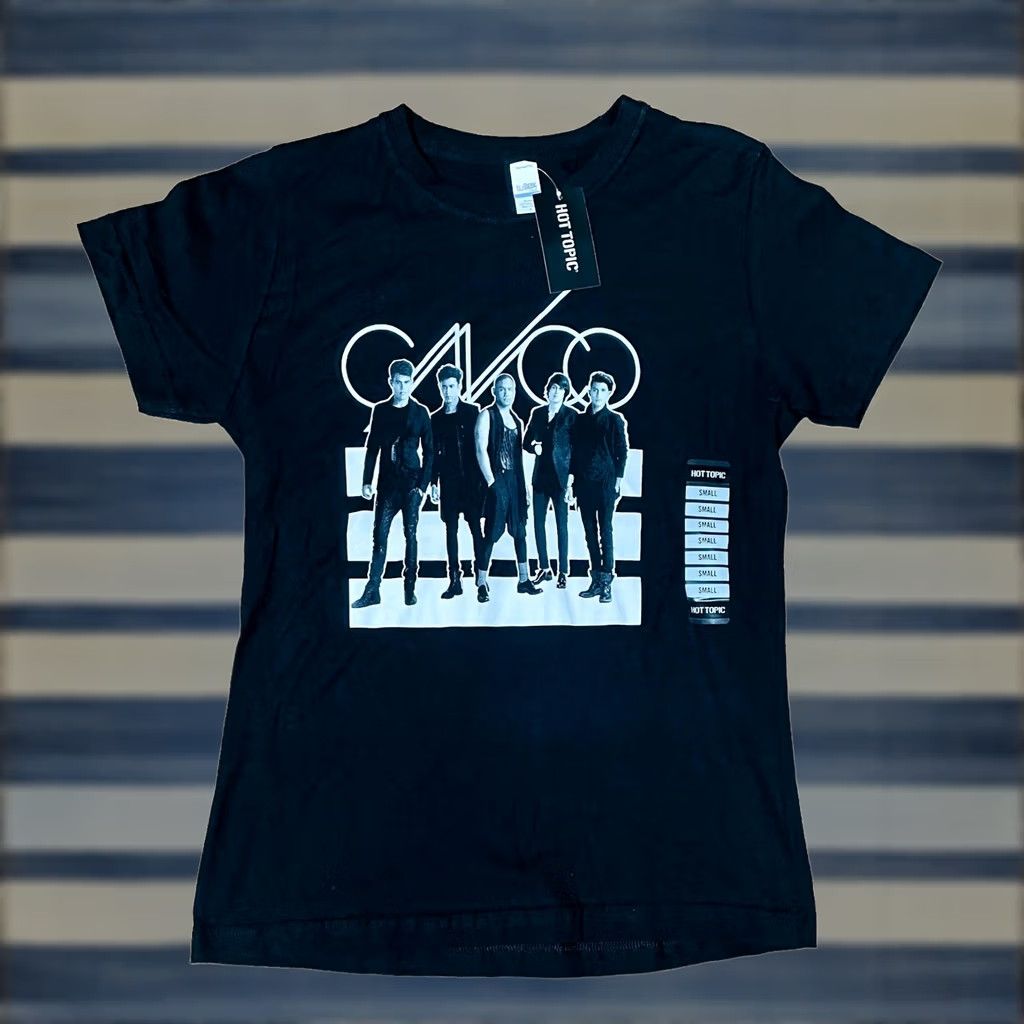 Hot Topic Hot Topic Shirt Womens Small Black Short Sleeve Tee NWT 2018 Rock Band Cnco Pop Group Regular Size S Tee Shirt Size S / US 4 / IT 40 - 1 Thumbnail
