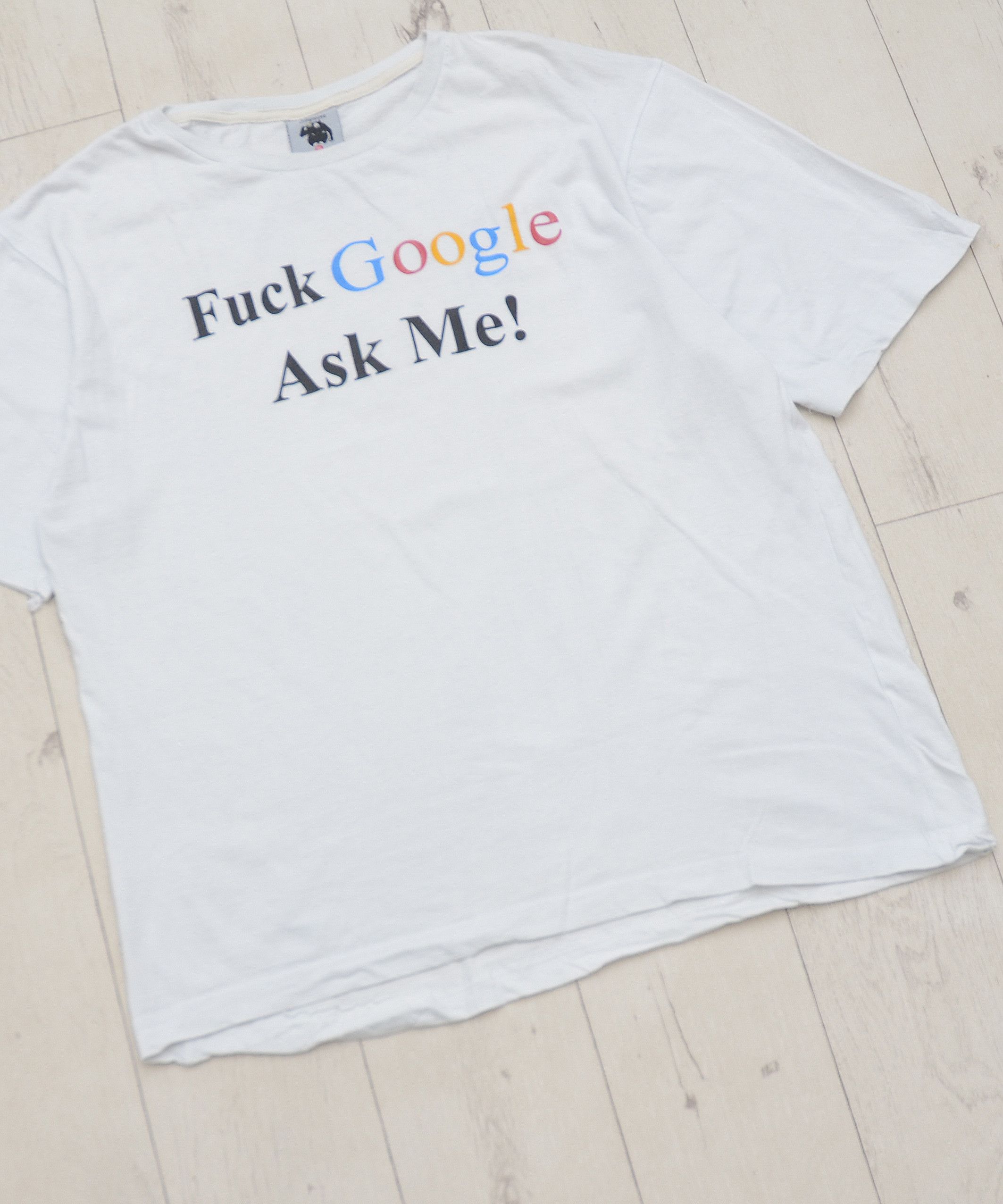 Vintage Vintage Y2K ADULT “ Fuck Google Ask Me “ Buymypiece Tee Size US XL / EU 56 / 4 - 3 Thumbnail