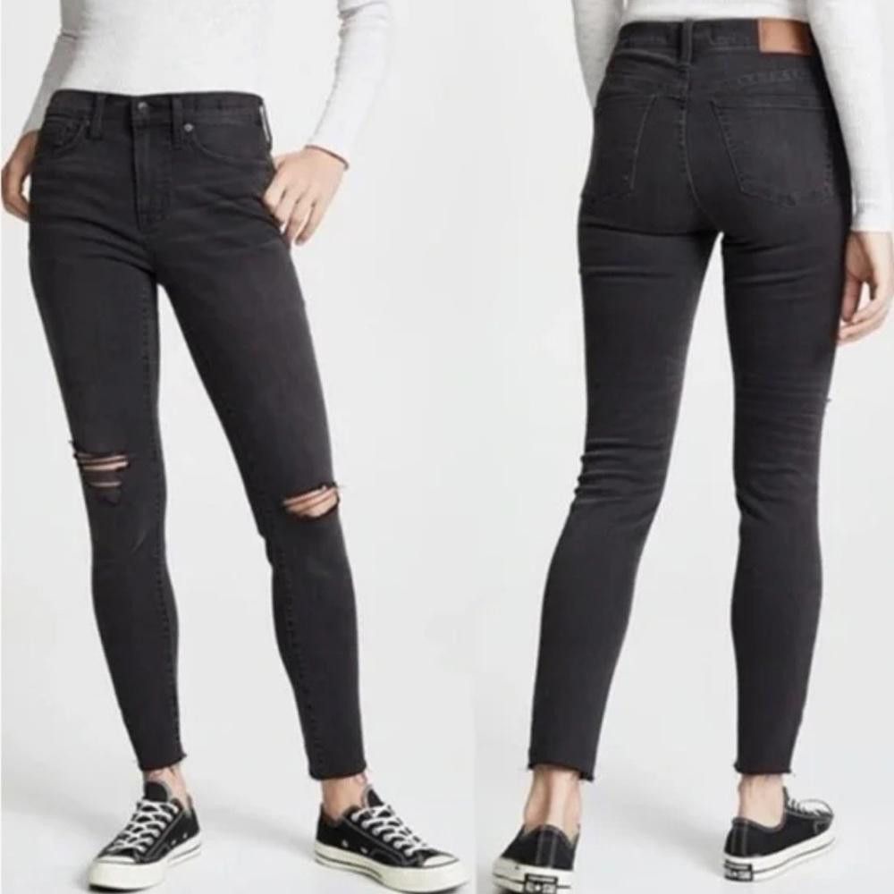 Madewell Madewell l 10” Super High Riser Skinny Jeans Size 26 Size 26" / US 2 / IT 38 - 10 Thumbnail