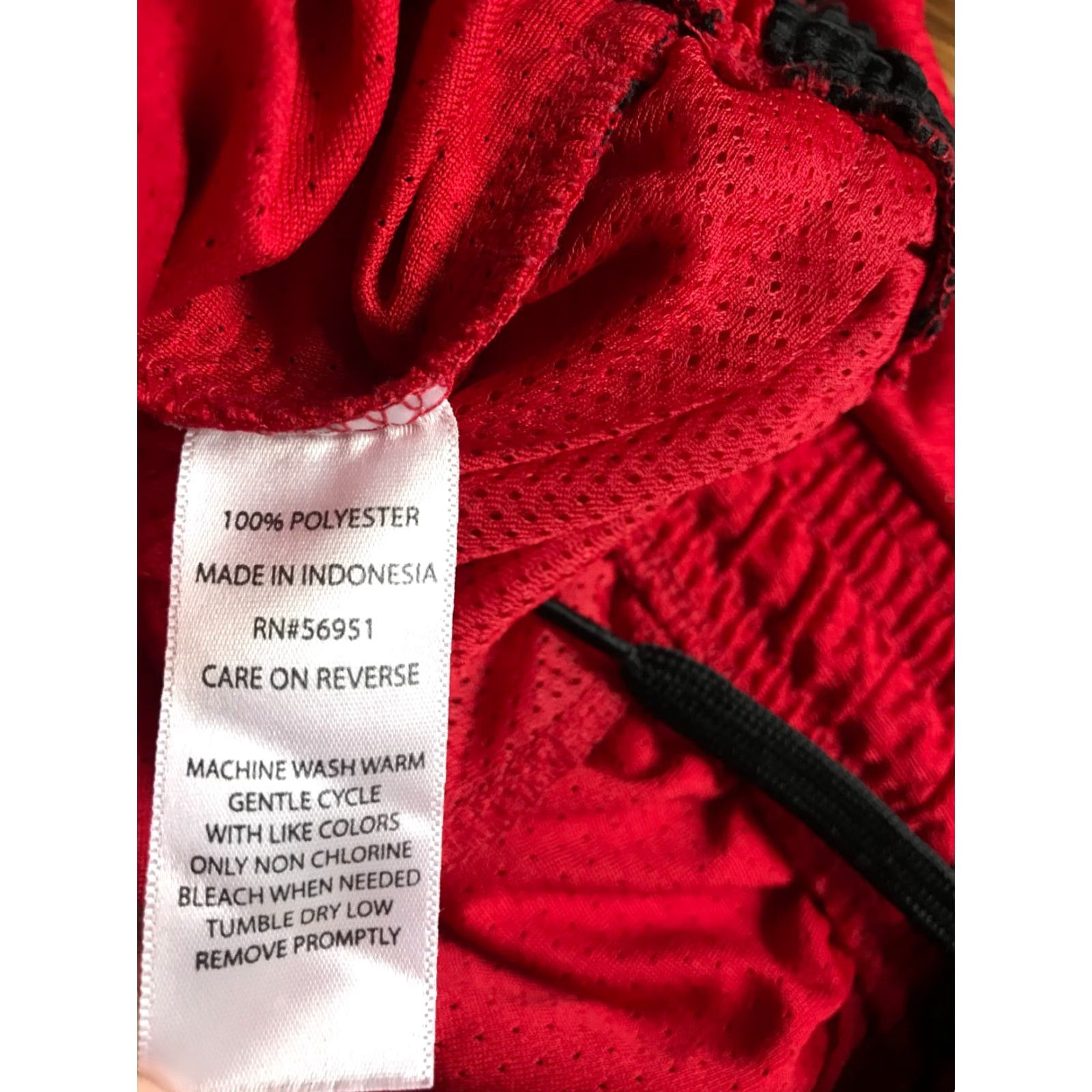 Vintage Energy Zone Shorts Men's L Black Red Activewear Basketball Jersey Pockets Size US L / EU 52-54 / 3 - 7 Thumbnail
