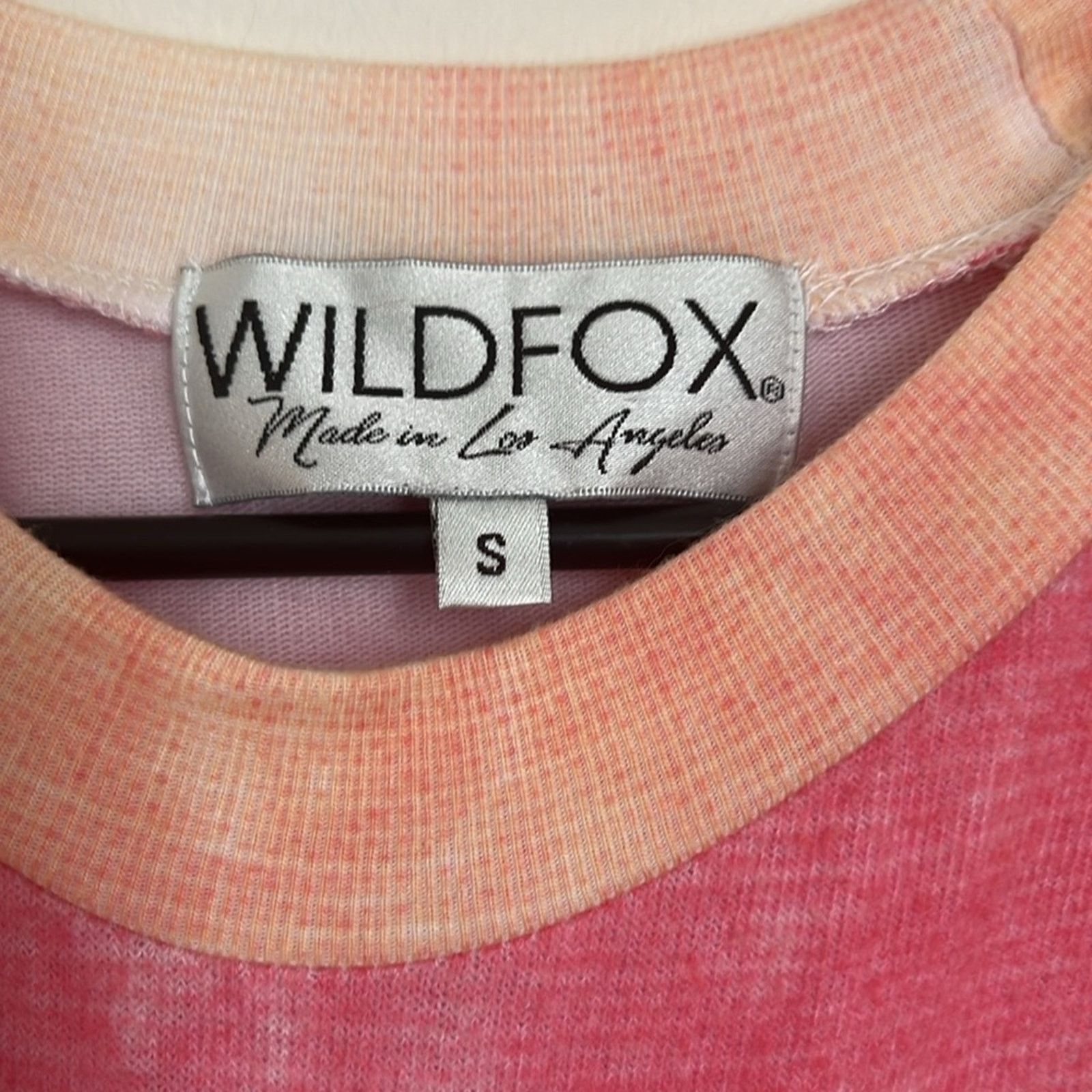 Wildfox Wildfox Sorbet Tie-Dye Lightweight Crewneck Sweatshirt Size S / US 4 / IT 40 - 3 Thumbnail