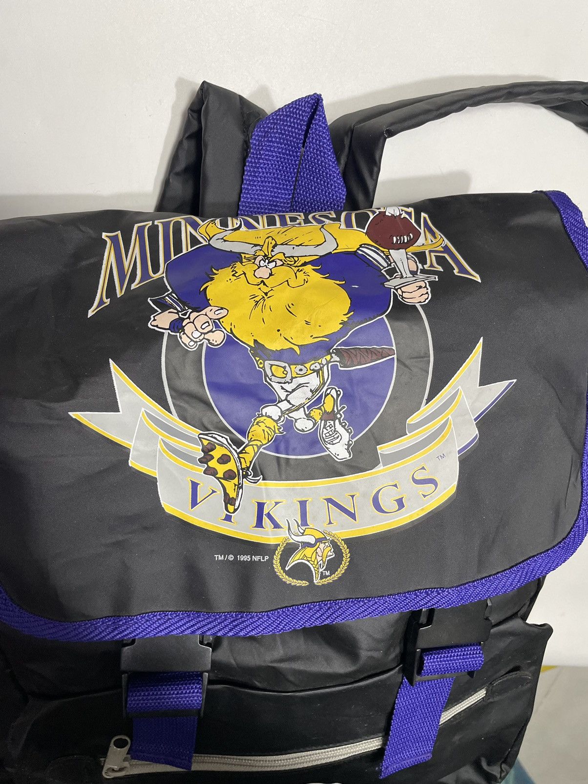 NFL × Vintage Vintage 1995 Vikings Minnesota Waterproof bag NFL Size ONE SIZE - 7 Thumbnail
