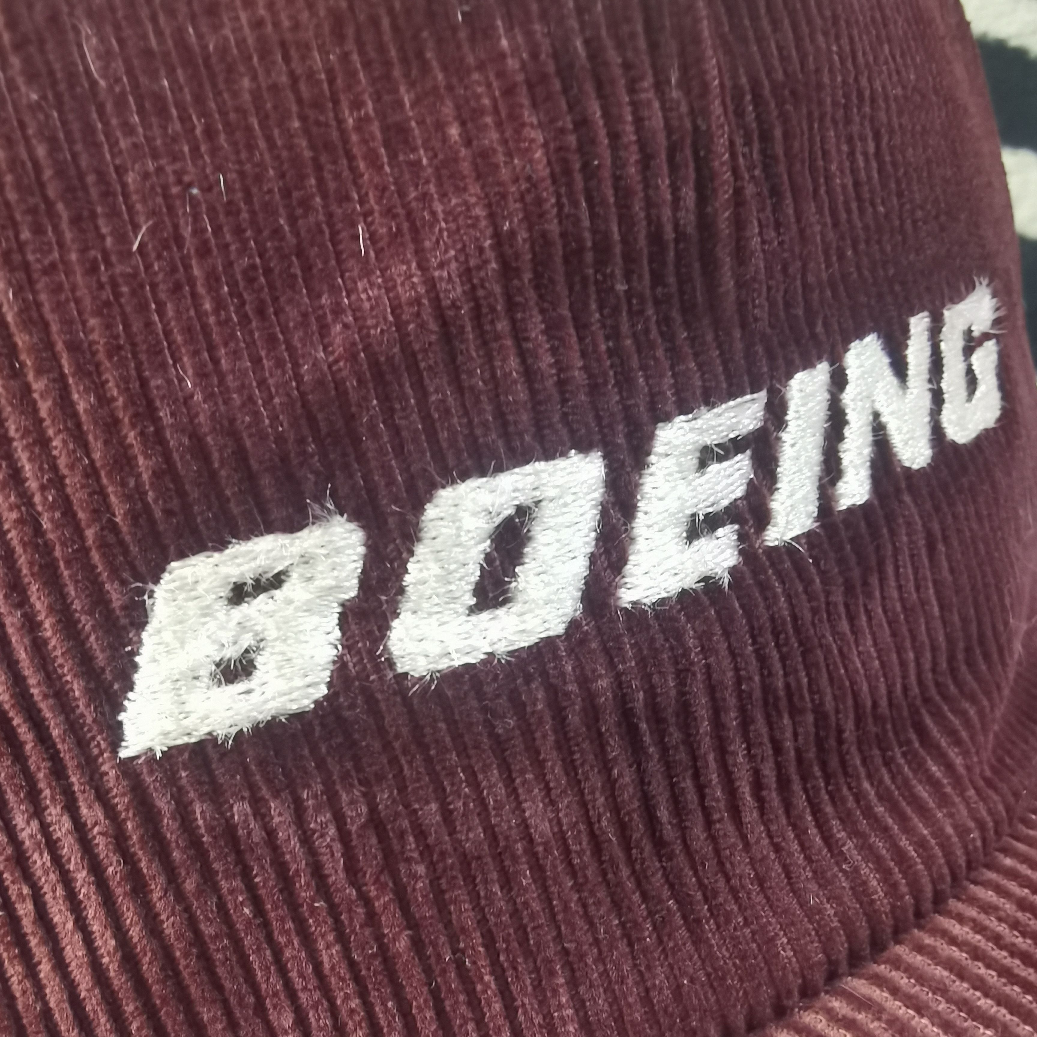 Other Vintage 80s Boeing Corduroy Hat Size ONE SIZE - 8 Thumbnail