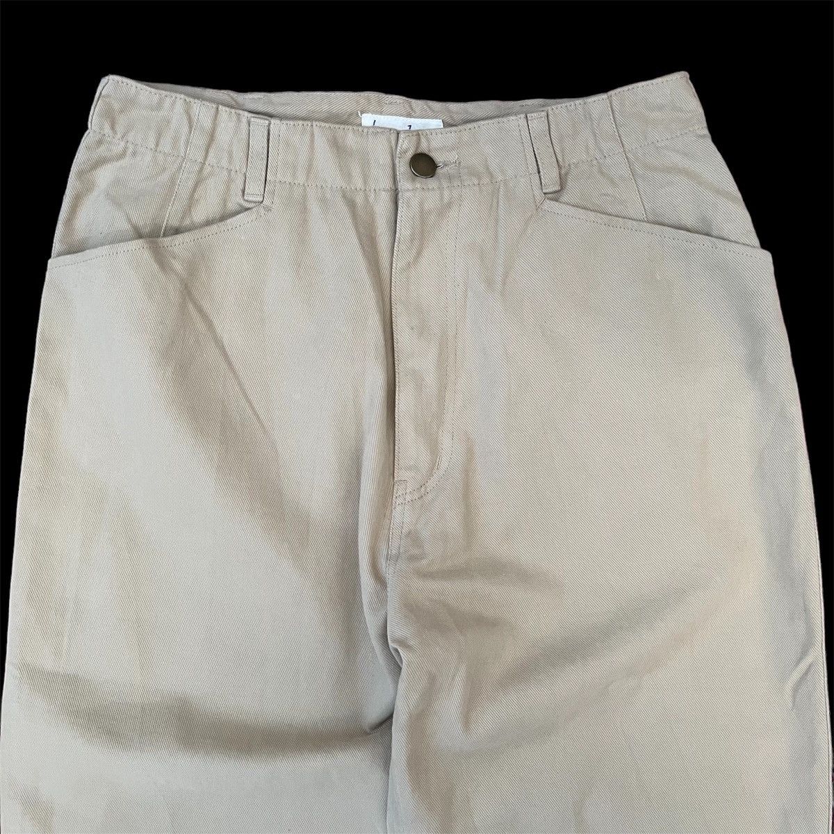 Kansai Yamamoto Japanese Wide Baggy Kansai Yamamoto Japan Khaki Cotton Pants Size US 28 / EU 44 - 3 Thumbnail
