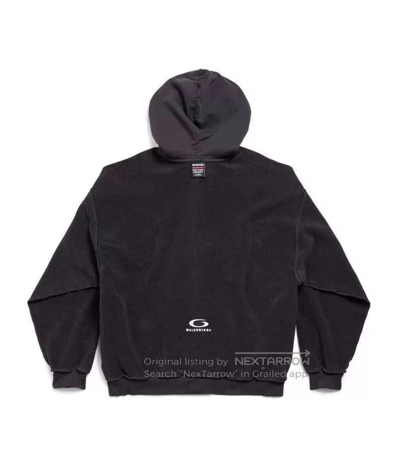 Balenciaga Balenciaga 24FW washed hoodie jacket . Size US M / EU 48-50 / 2 - 9 Thumbnail