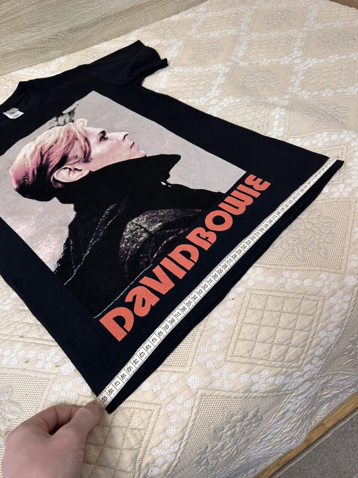 Band Tees 🔥 David Bowie Portrait Vintage Art Tee Shirt Rock Band Y2K Size US M / EU 48-50 / 2 - 9 Thumbnail