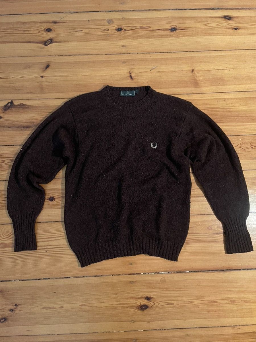 Fred Perry Lambwoll Sweater Fred Perry Size US S / EU 44-46 / 1 - 1 Thumbnail