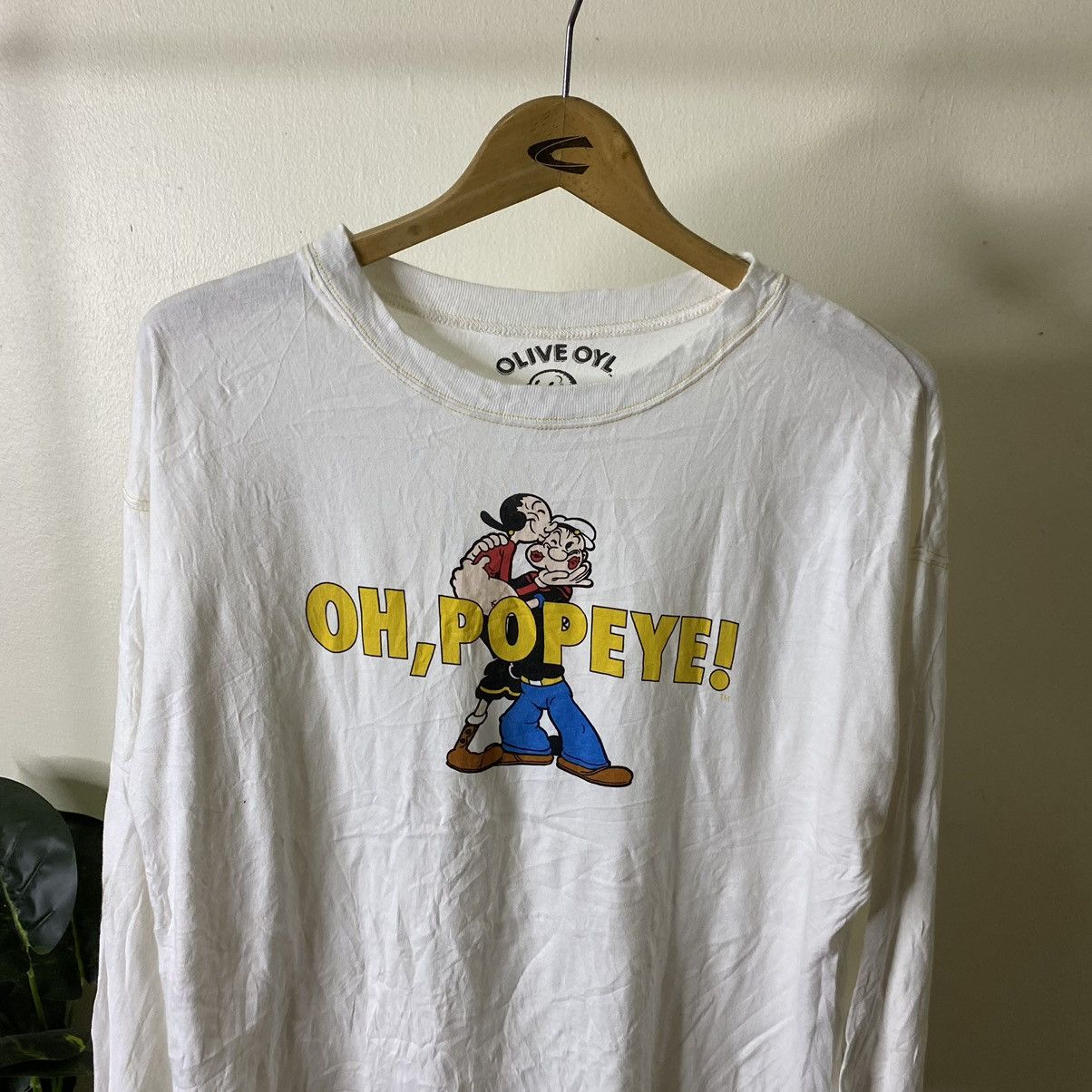 Cartoon Network Vintage Y2K Popeye The Sailorman Cartoo LS T Shirt Size US L / EU 52-54 / 3 - 2 Thumbnail