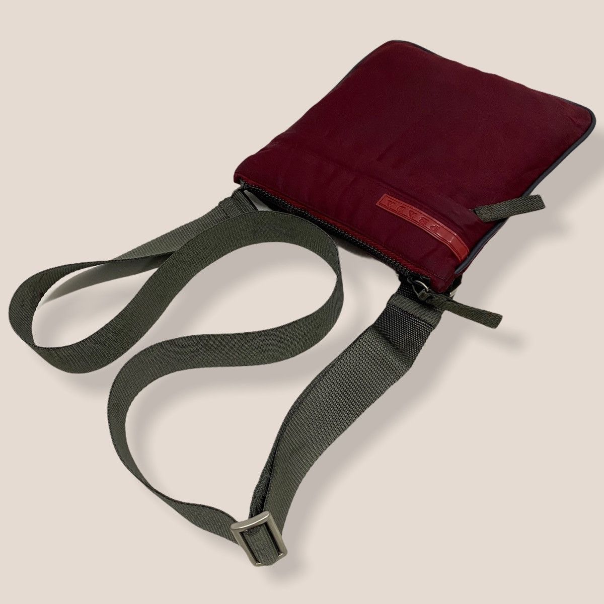 Prada ‼️LASTDROP‼️ AUTHENTIC PRADA SPORT MARRON NYLON SLING BAG Size ONE SIZE - 4 Thumbnail