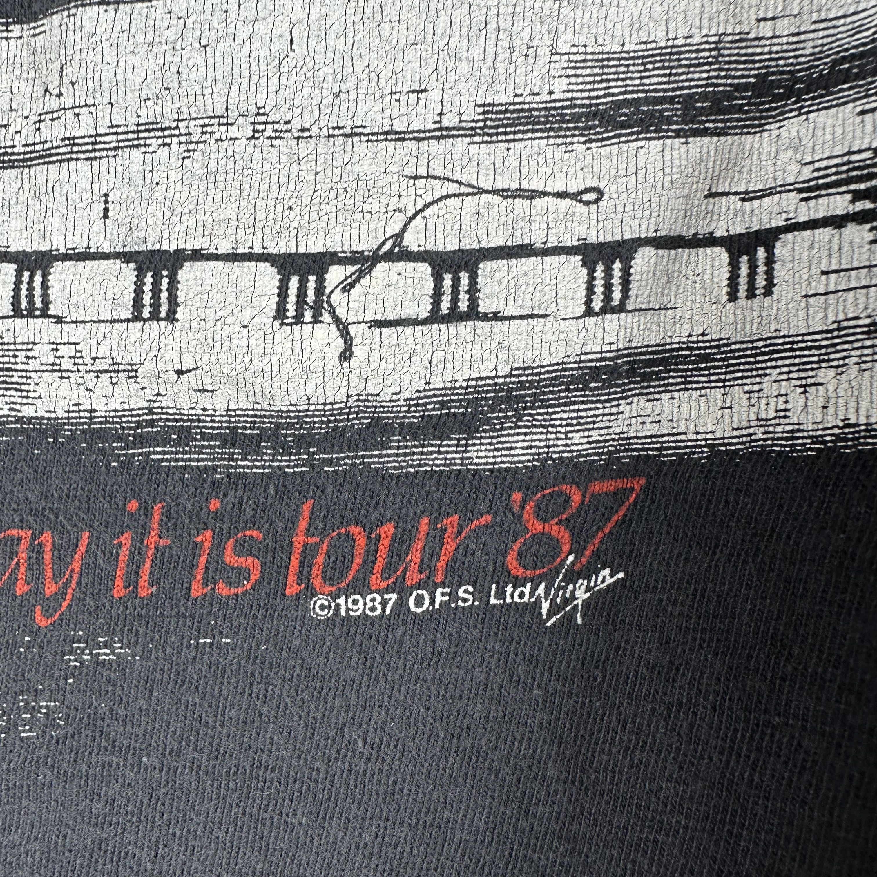 Vintage ​1987 Bruce Hornsby and the Range The Way It Is Tour​ Tee Size US L / EU 52-54 / 3 - 3 Thumbnail