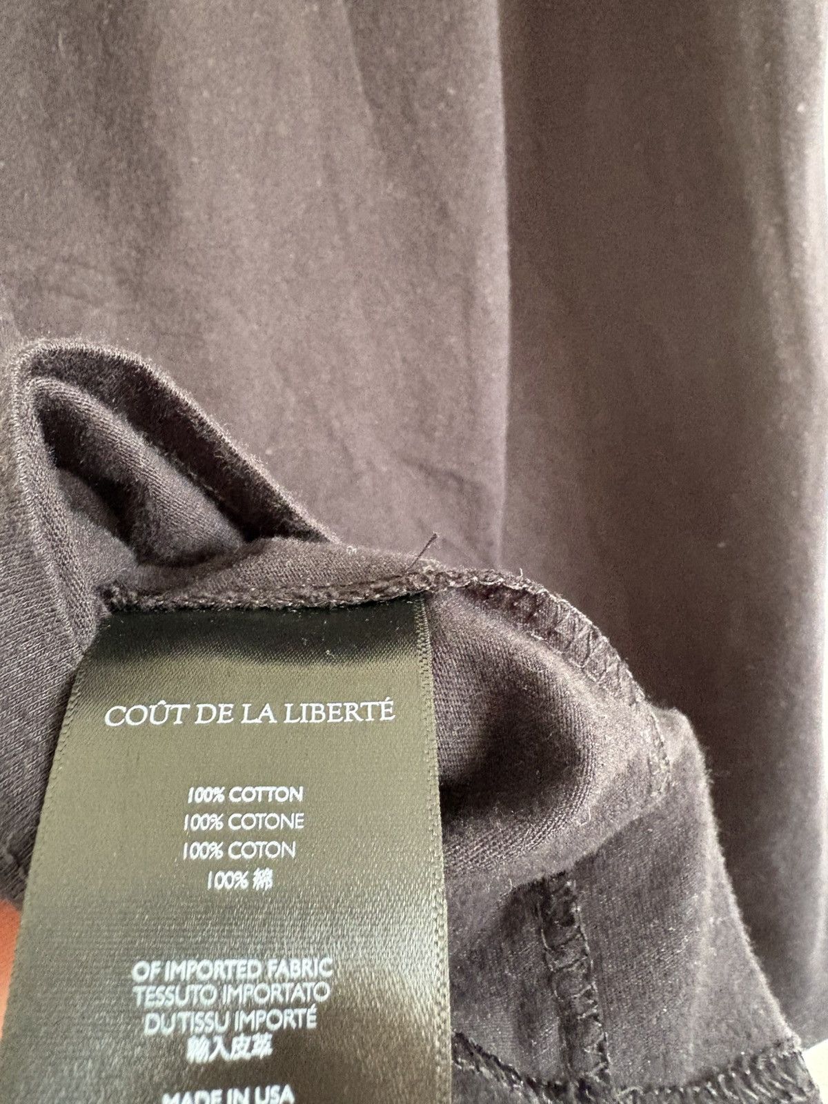 Cout de la Liberte Coǔt de la liberté Dice T-shirt Size US S / EU 44-46 / 1 - 3 Thumbnail