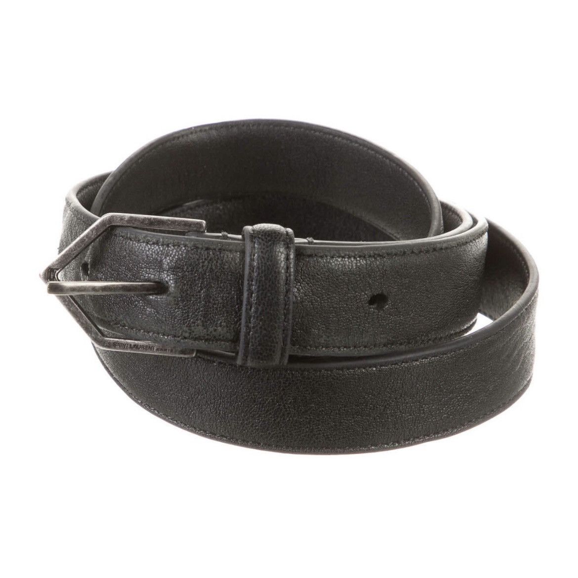 Saint laurent triangle belt sales