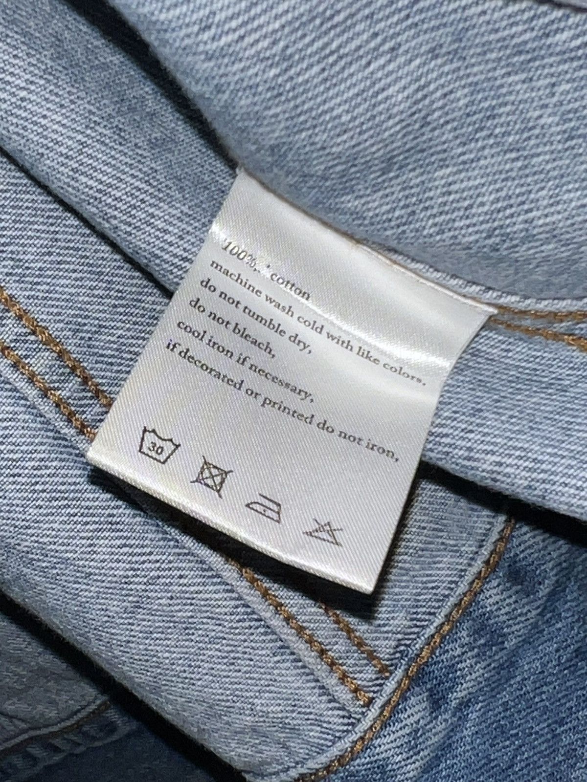 Ksubi Worn 1x XL Light Blue Ksubi Back Logo Denim Jacket Size US XL / EU 56 / 4 - 8 Thumbnail