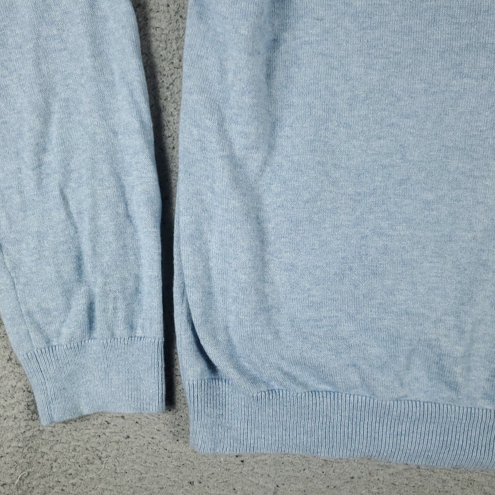 Vineyard Vines VINEYARD VINES Sweater Mens XL Blue 1/4 Zip Pullover Knit Long Sleeve Regular Fit Size US XL / EU 56 / 4 - 3 Thumbnail