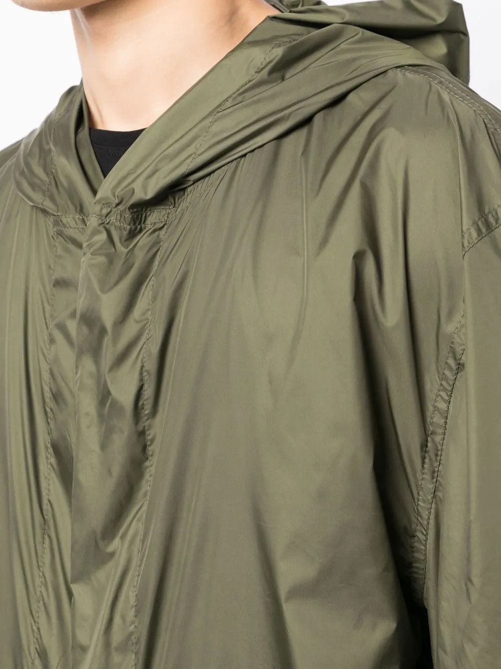 Rick Owens o1y0325 Hooded Jacket in Green Size US S / EU 44-46 / 1 - 2 Thumbnail