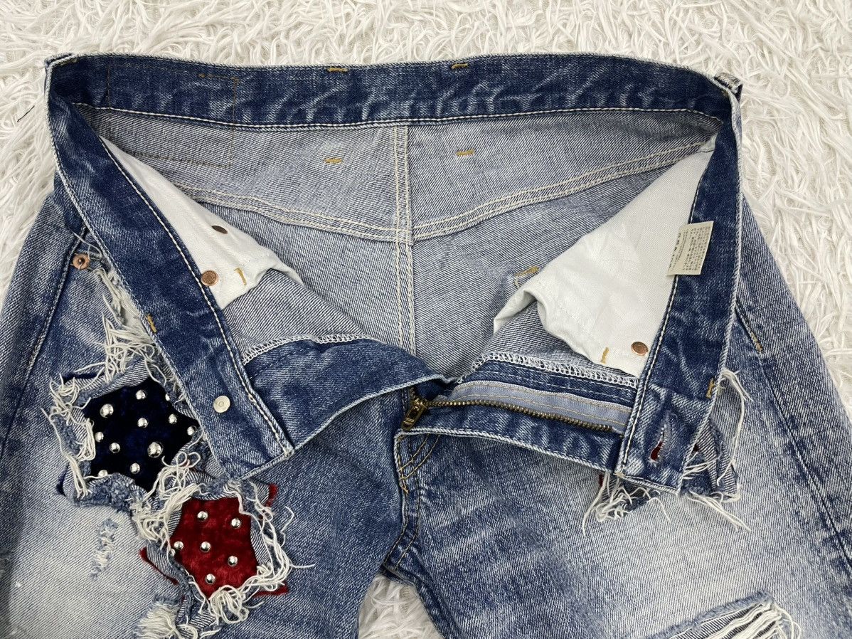 Japanese Brand Cozy Art Style Sweats & Bloods RNA Flare Jeans Pant Size US 30 / EU 46 - 13 Thumbnail